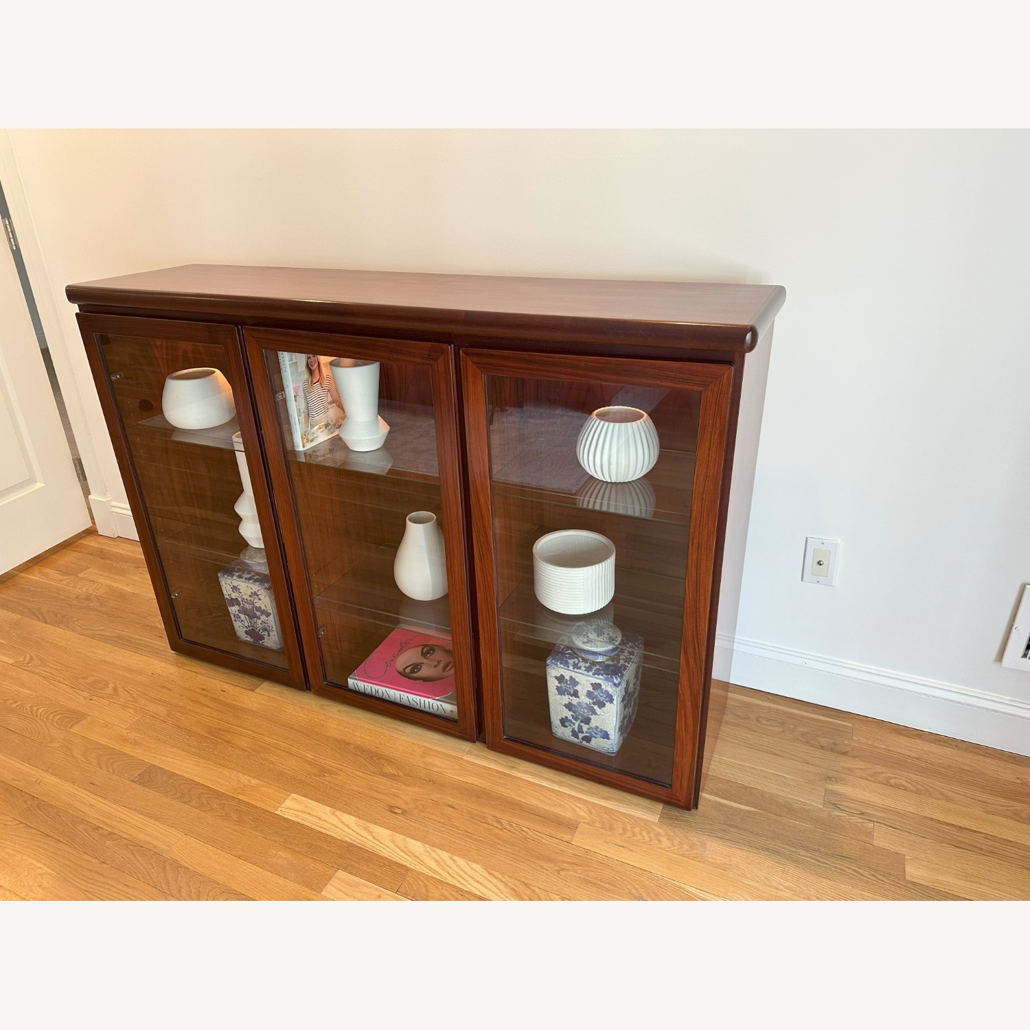 Danish Rosewood Display Cabinet - image-4