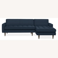 Reese 85" Sofa with Reversible Chaise