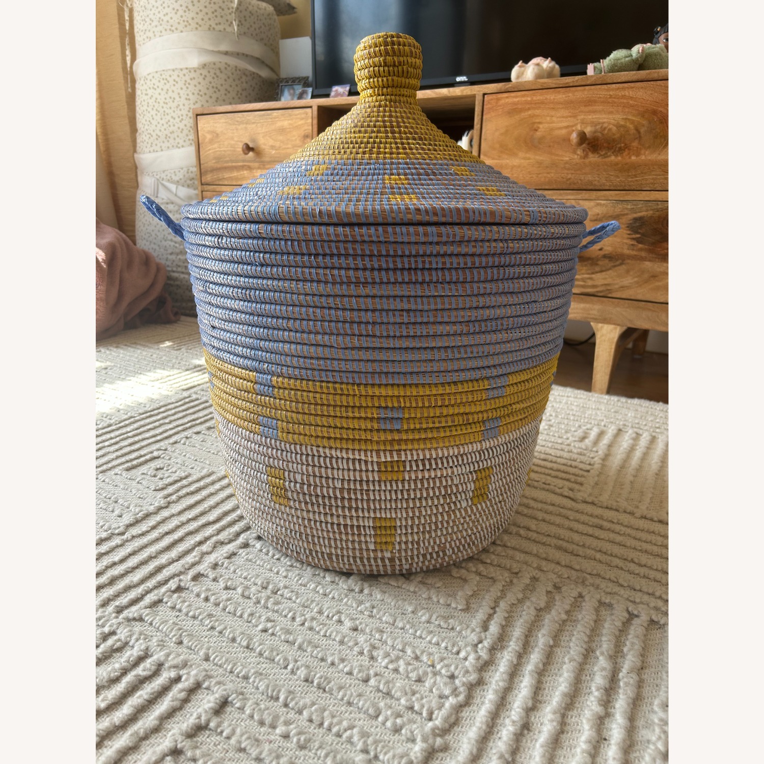 Senegalese Storage Basket - image-1