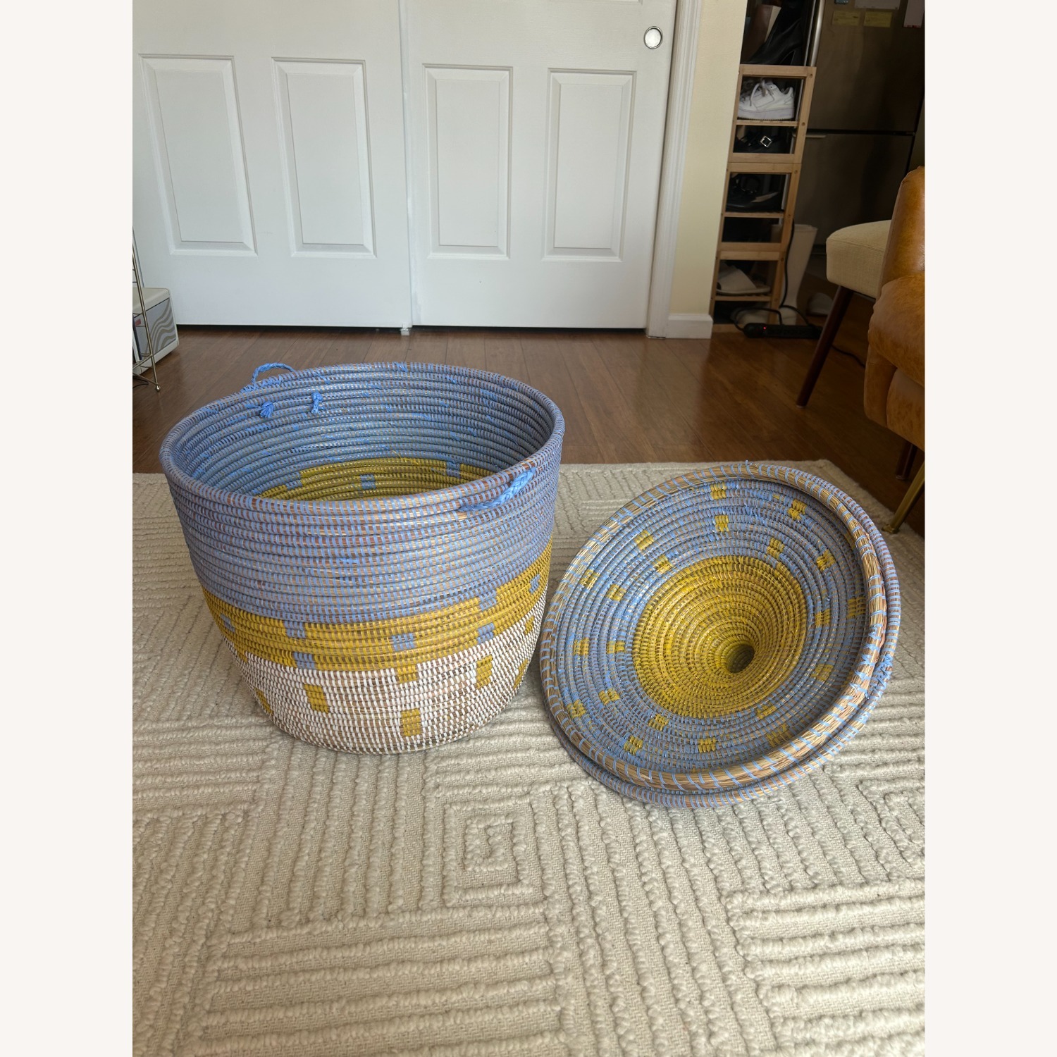 Senegalese Storage Basket - image-4