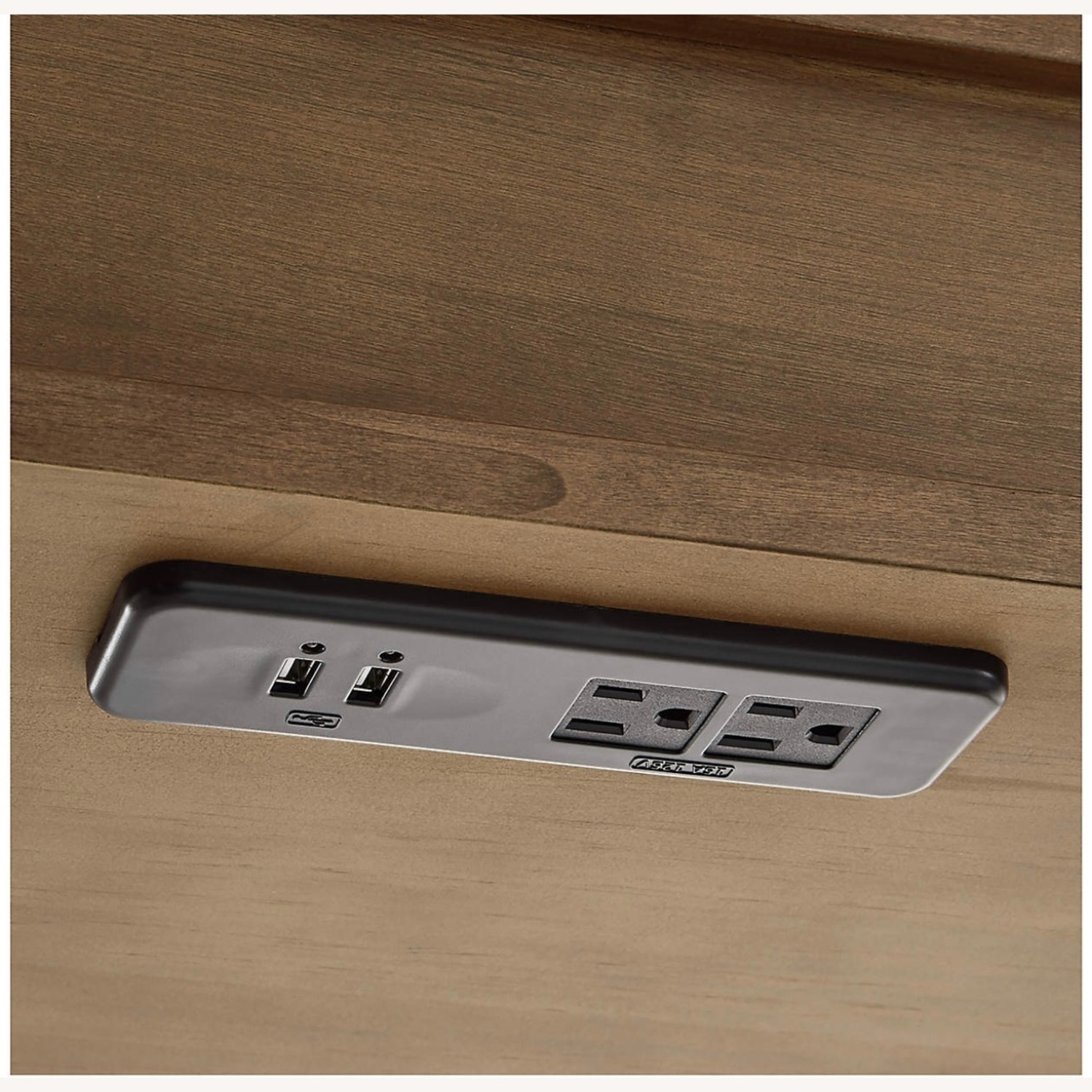 Crate & Barrel Tate Walnut Bookcase Desk - image-6