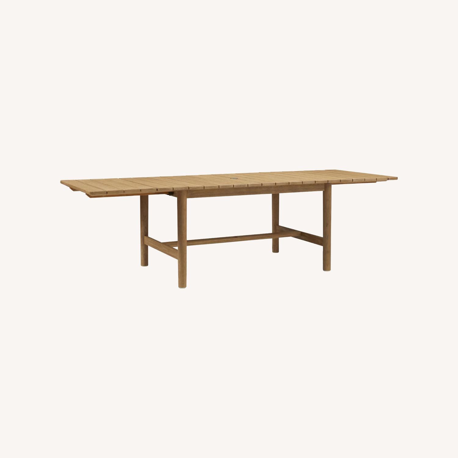 West Elm Hargrove Outdoor Extendable Dining Table - image-0