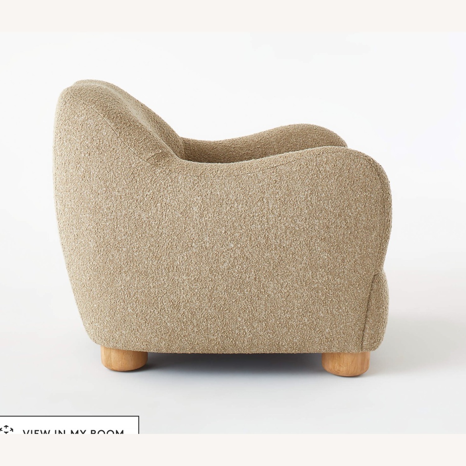 CB2 Bacio Boucle Chair - image-2
