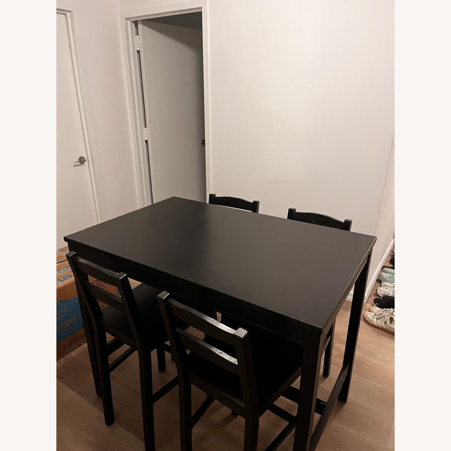 IKEA Bar Table and 4 Bar Stools - image-3