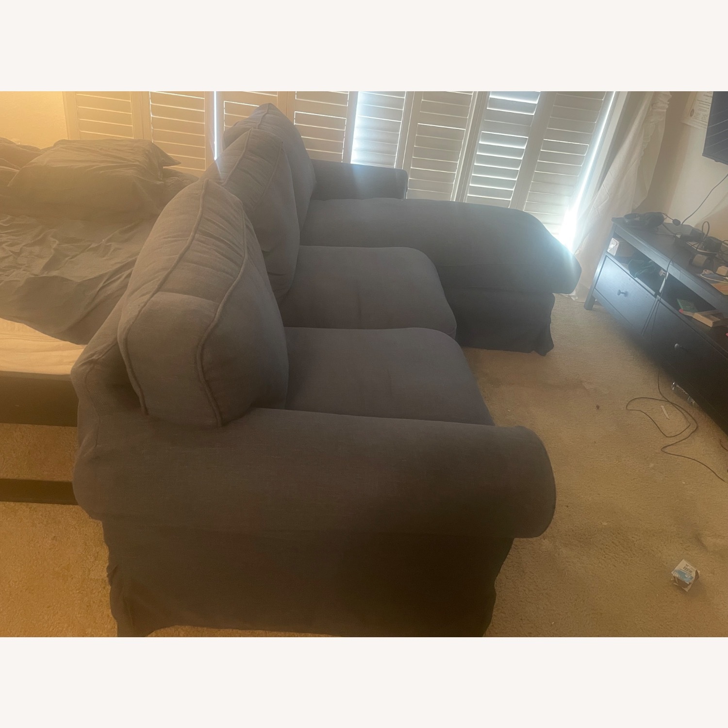 IKEA Uppland Sofa W Chaise - image-2