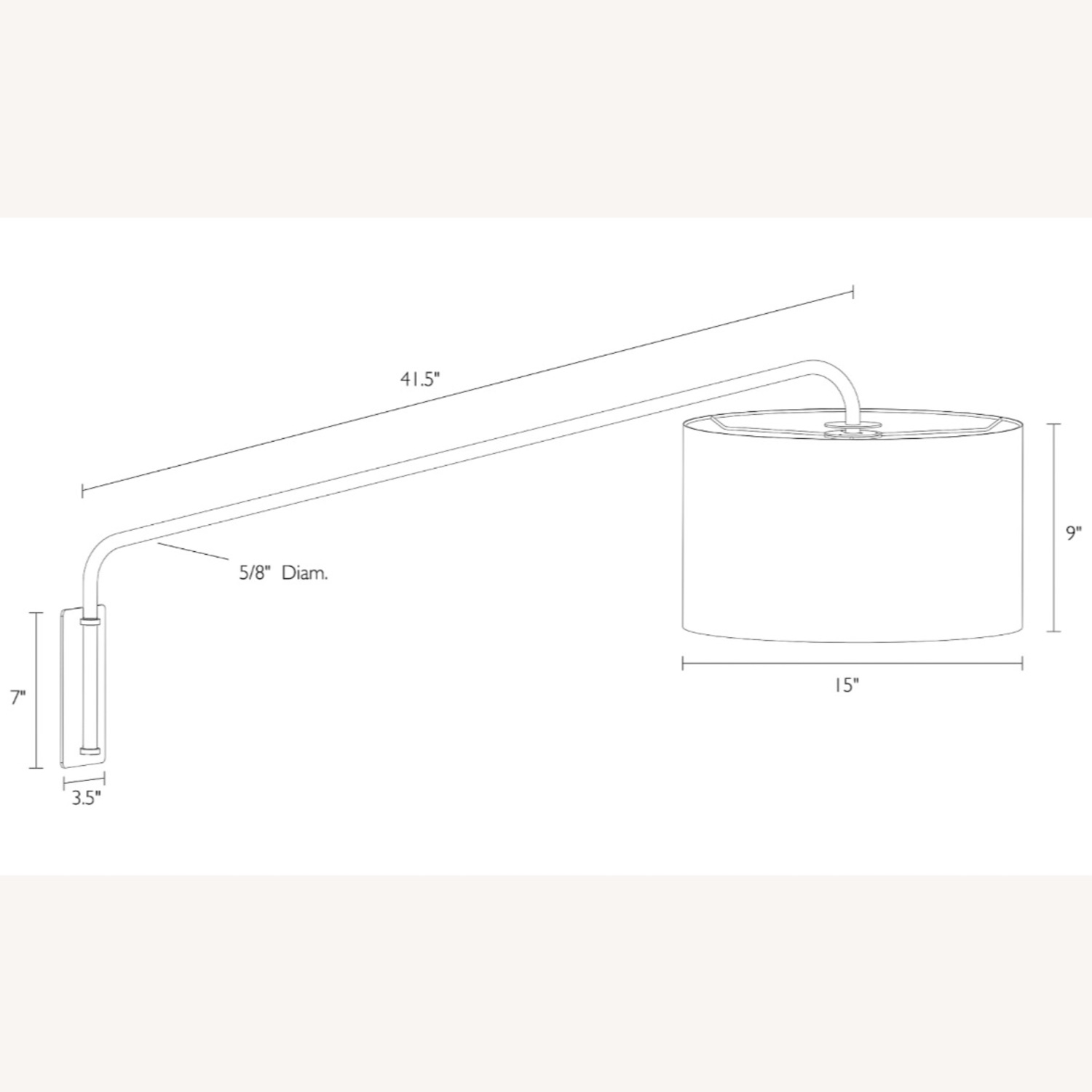 Room & Board Rowland Wall Lamp - image-3
