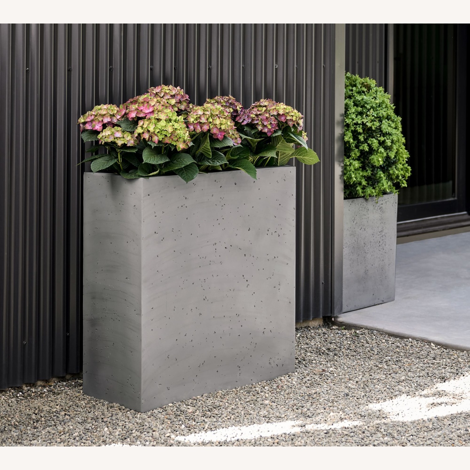 Pottery Barn Mission Square Handmade Planter - image-3