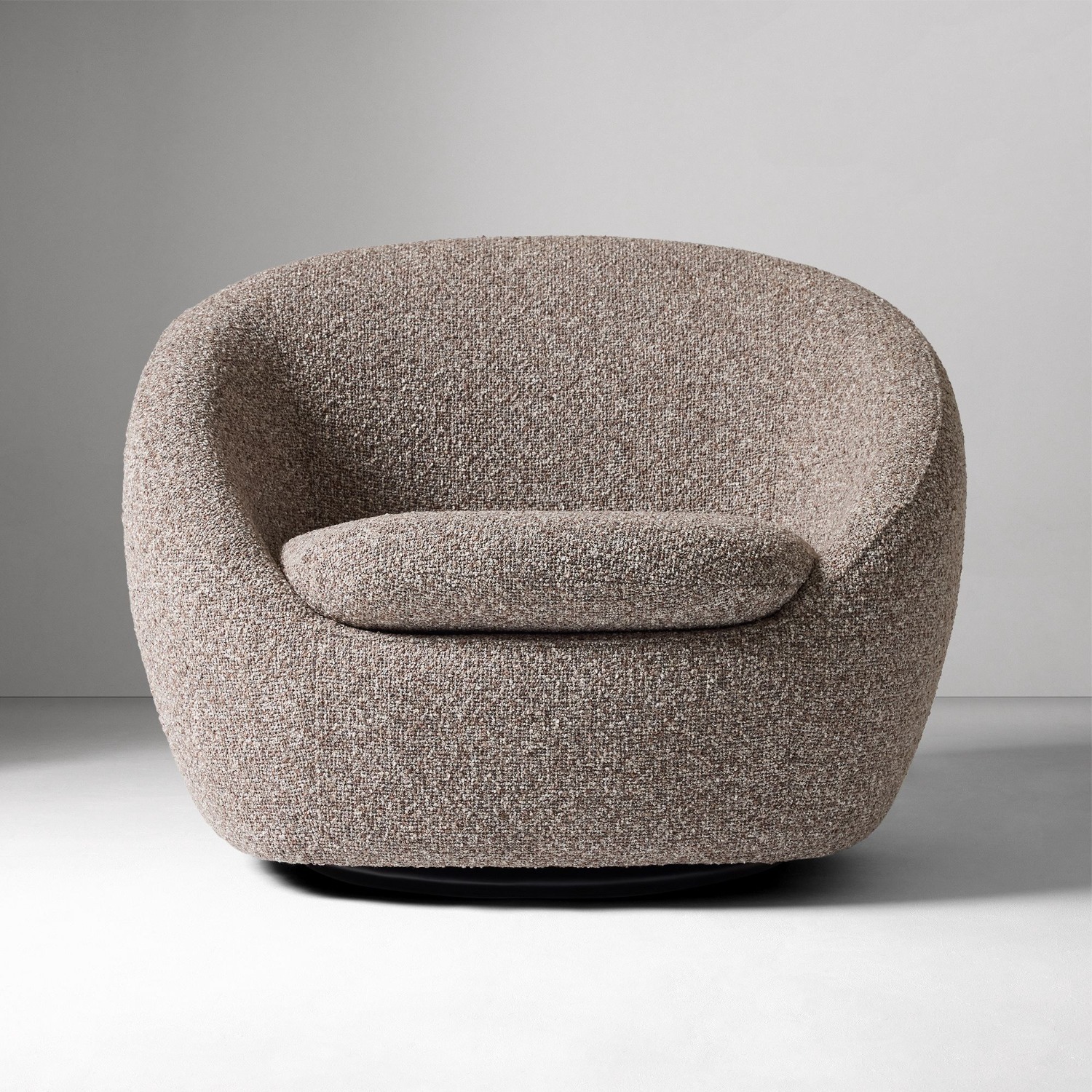 West Elm Cozy Swivel Chair - image-3