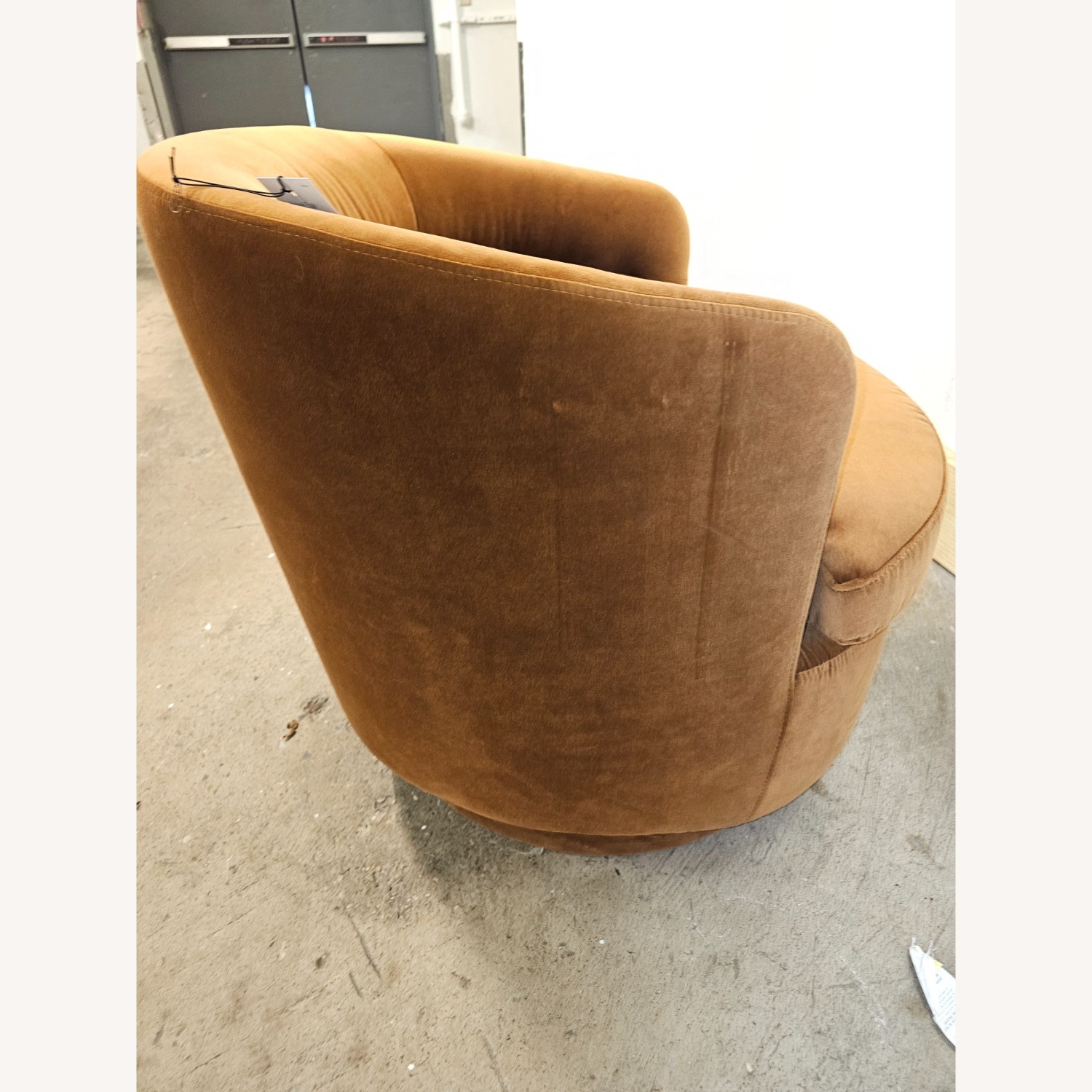 West Elm Viv Swivel Chair - image-8
