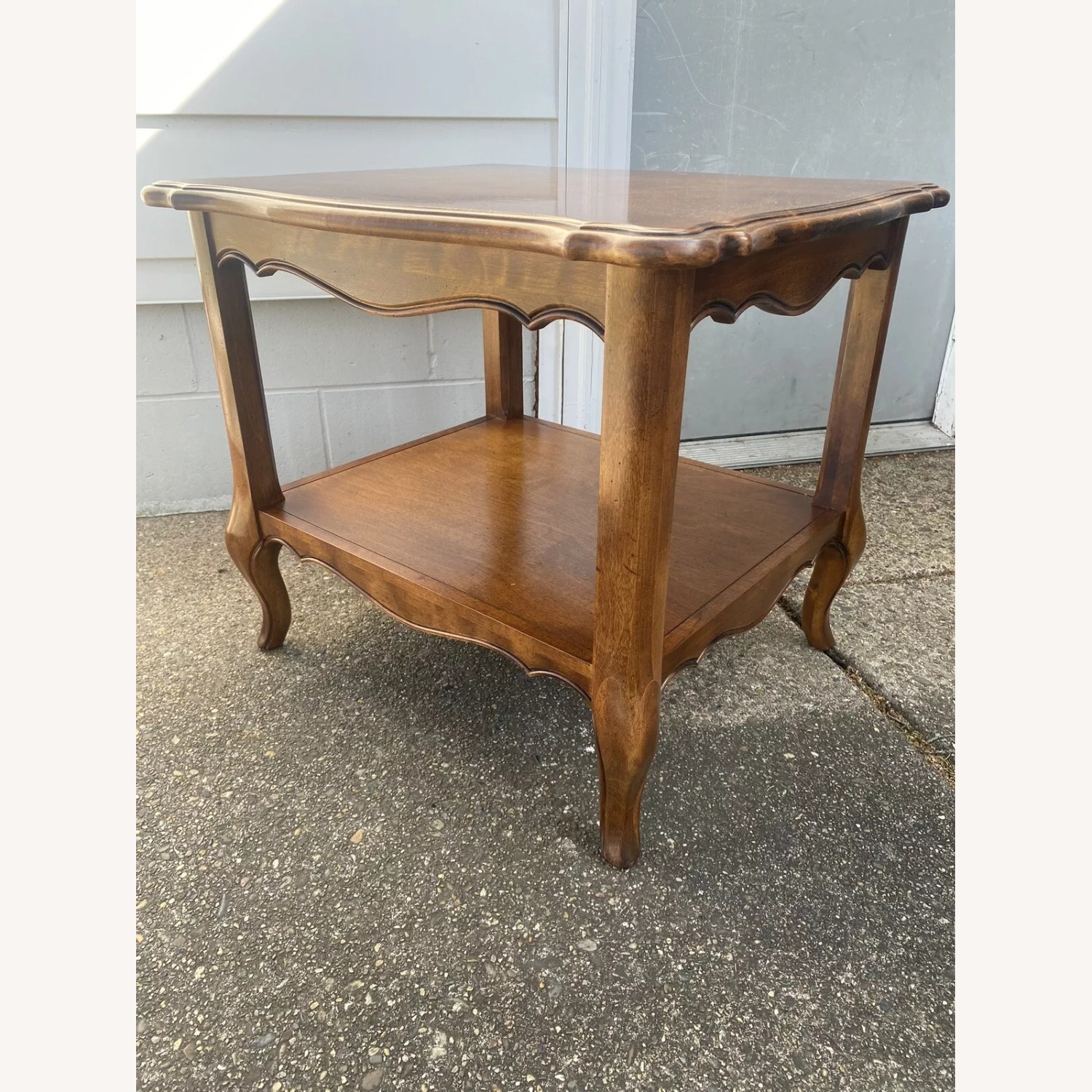 Vintage Country French One Shelf End Table - image-2
