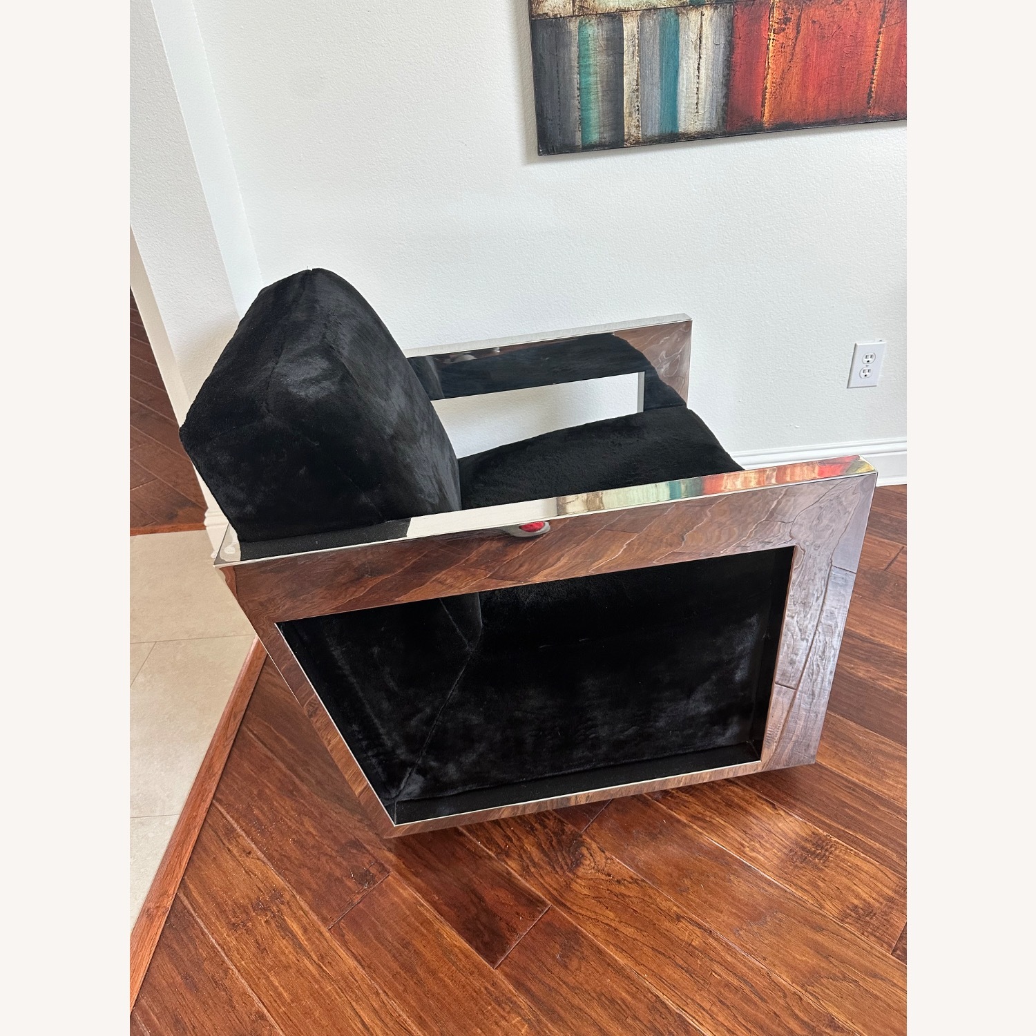 Bernhardt Black Arm Chair - image-2