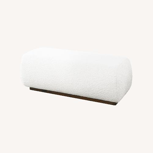 Used Marin Bench - Ivory Boucle for sale on AptDeco