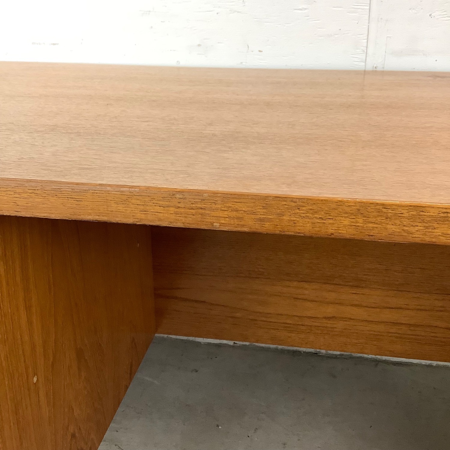 Scandinavian Modern Teak Executive Desk - image-16