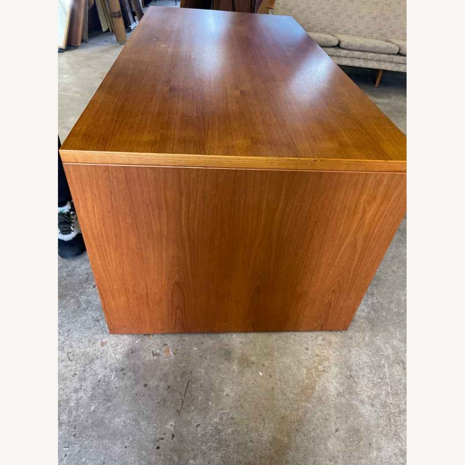 Scandinavian Modern Teak Executive Desk - image-18