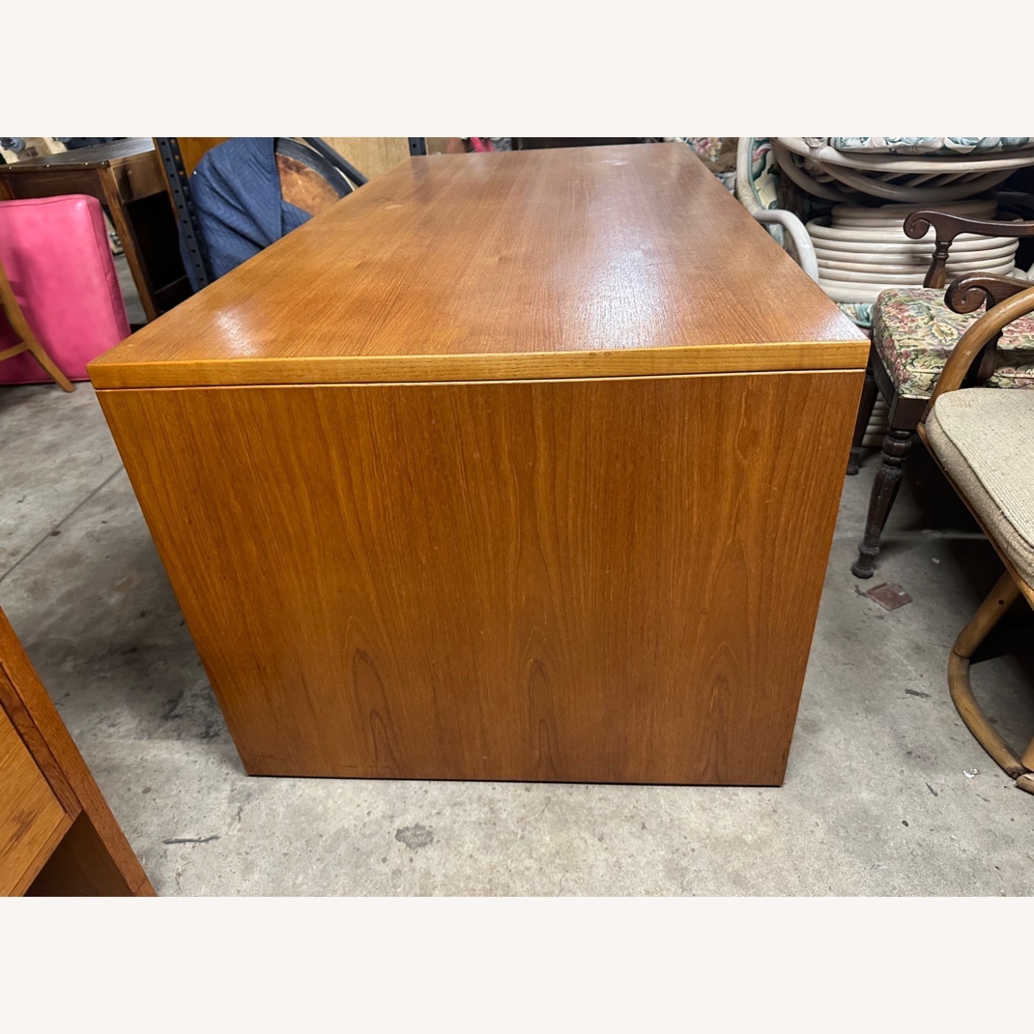 Scandinavian Modern Teak Executive Desk - image-17