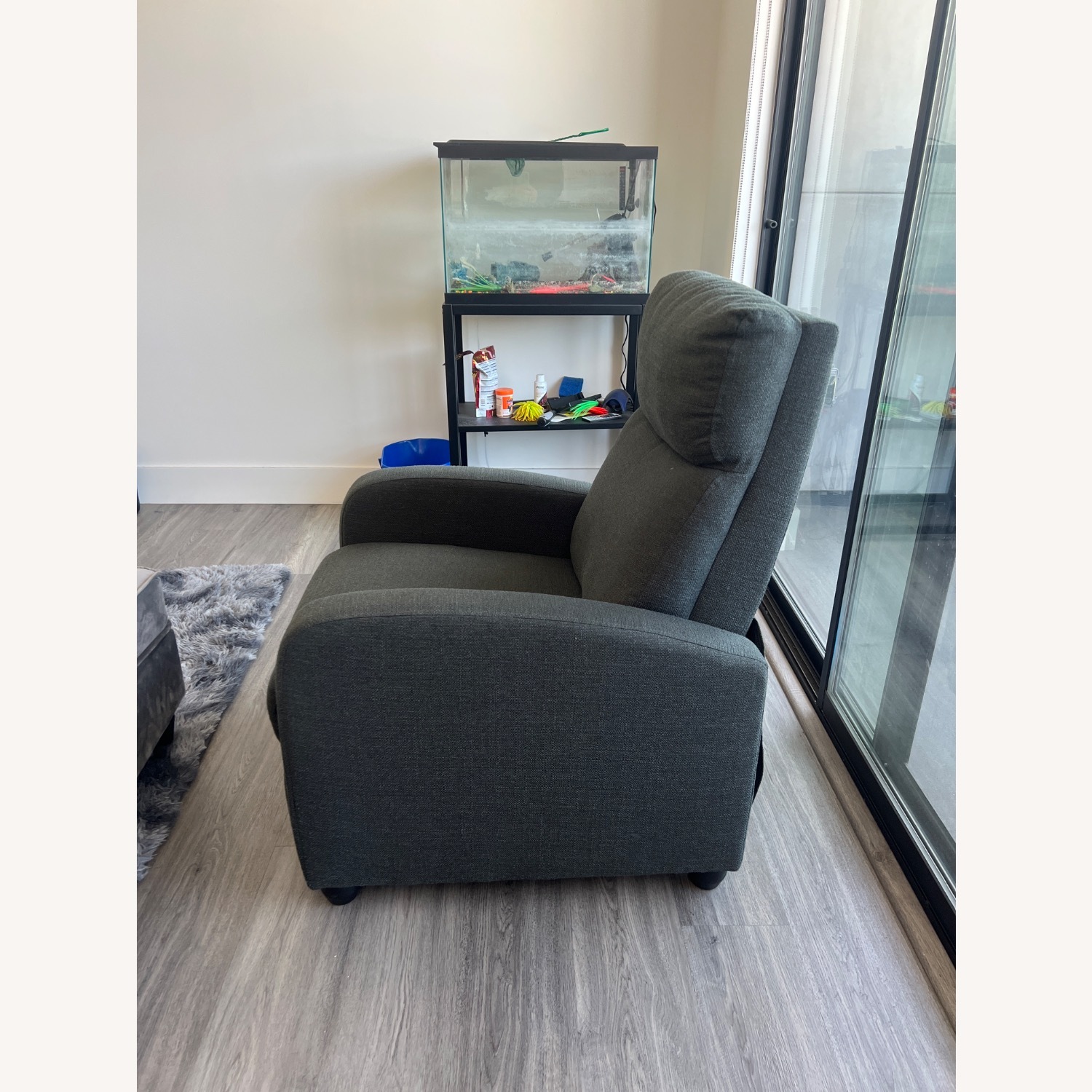 Dark Gray Recliner - image-2