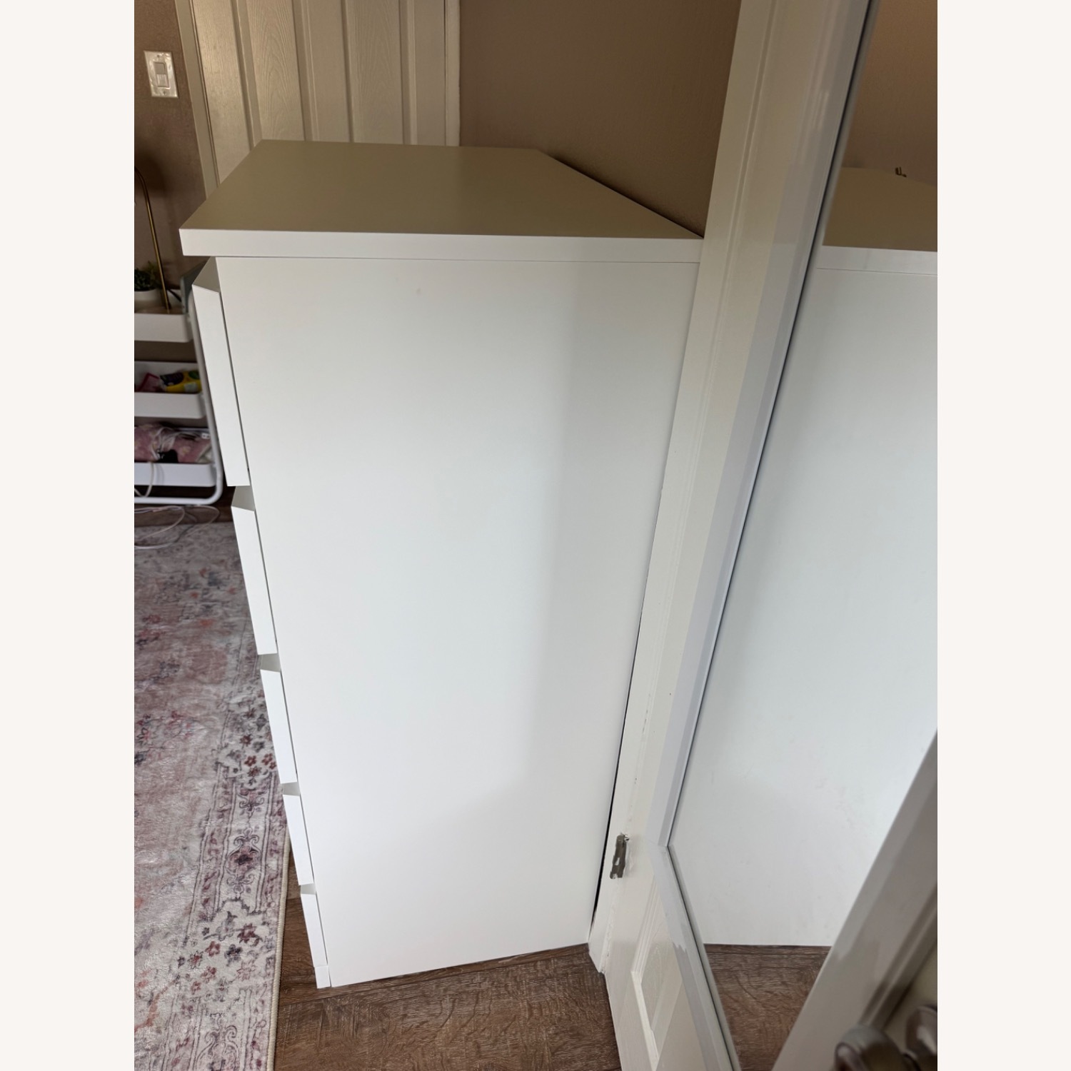 IKEA MALM 6 Drawer Dresser, White - image-3