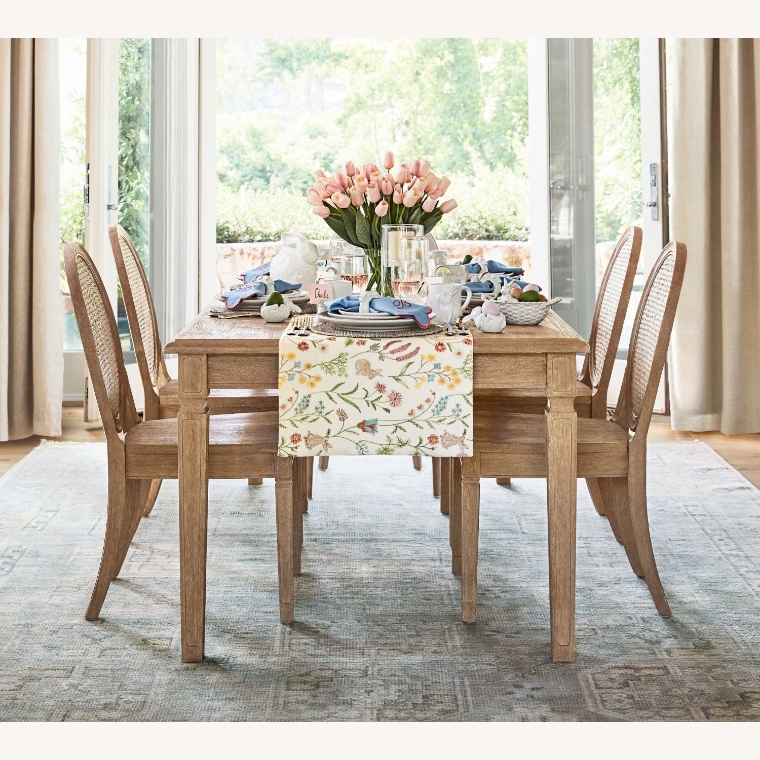 Pottery Barn Sausalito Extending Dining Table  - image-3