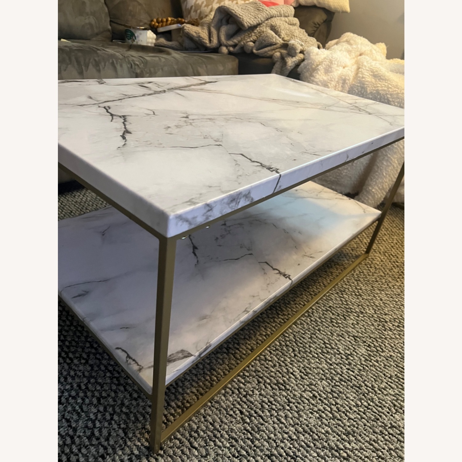 Wayfair Marble Coffee Table - image-3
