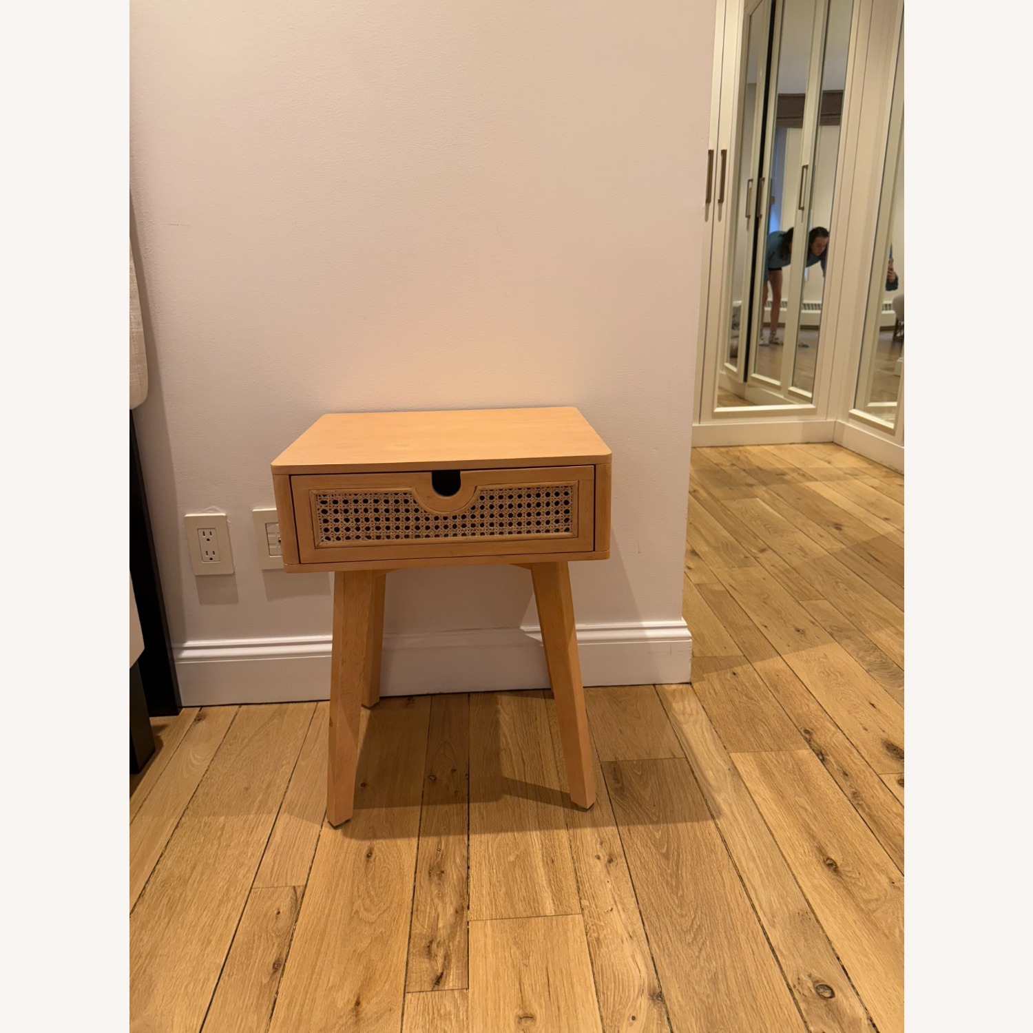 Urban Outfitters Marte Light Wood Nightstand - image-1