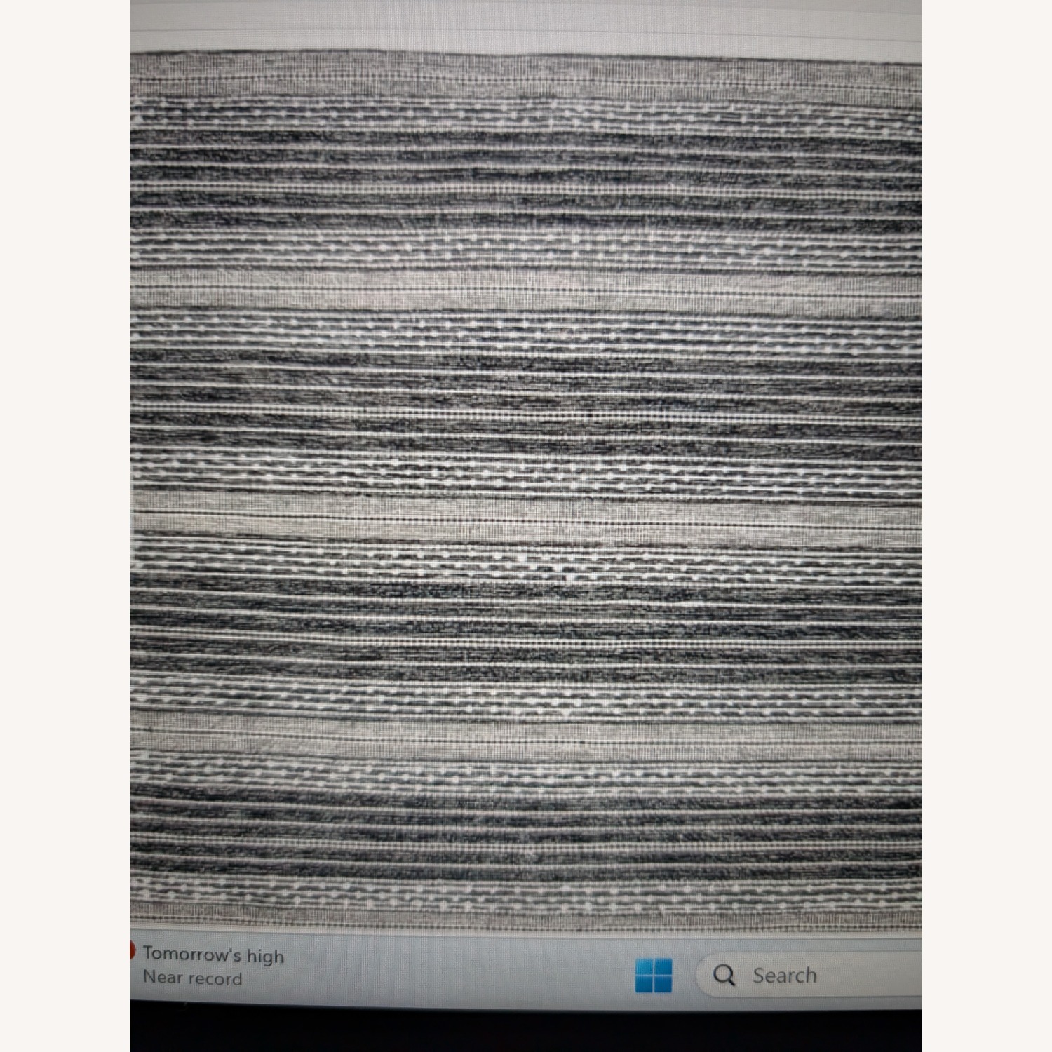 Handmade Kilim Tiberian Modern Cotton Rug 5X8 - image-1