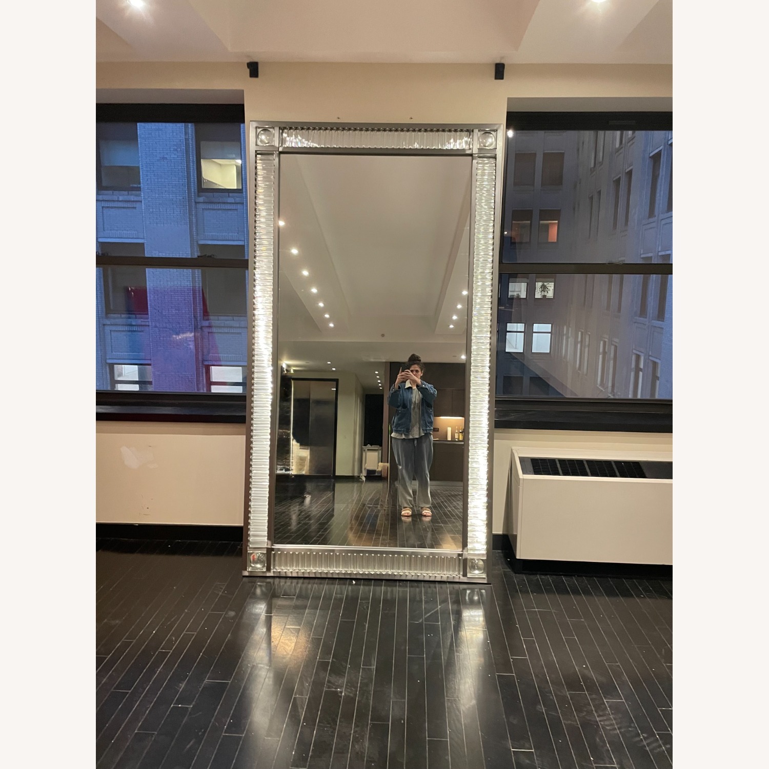 Restoration Hardware Carlyle Floor Mirror - image-4