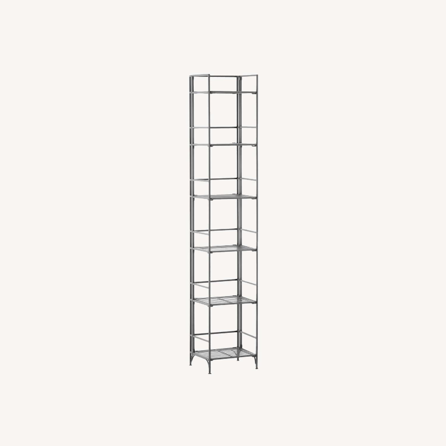 Container Store Iron Folding Tower - image-0