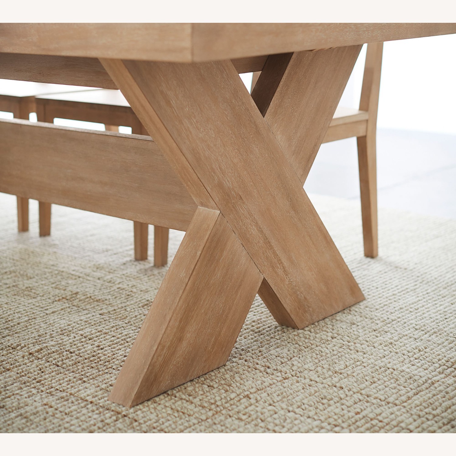 Pottery Barn Modern Farmhouse Extending Dining Table - image-4