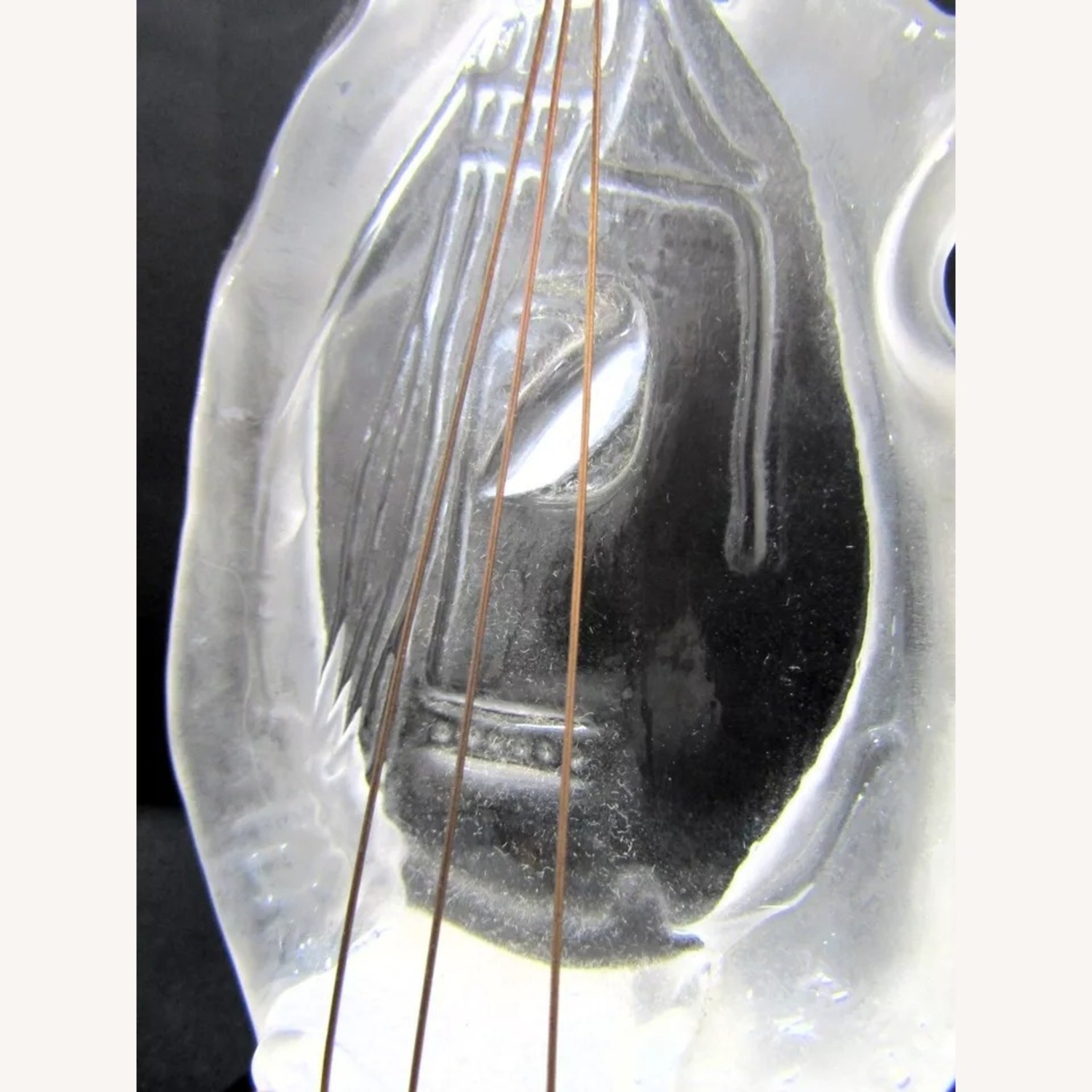 Salvador Dali Daum Glass 1984 La Guitar Sculpture - image-15