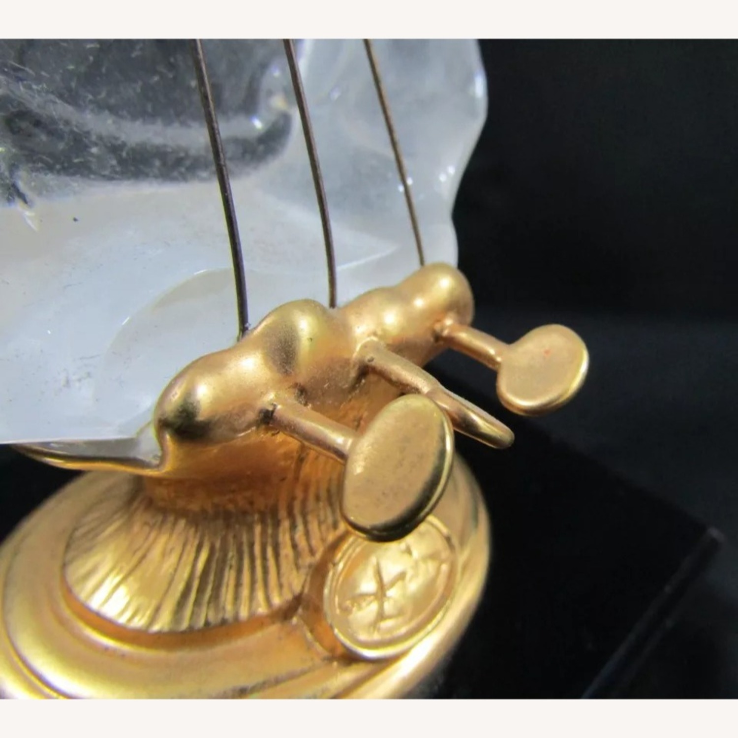 Salvador Dali Daum Glass 1984 La Guitar Sculpture - image-13