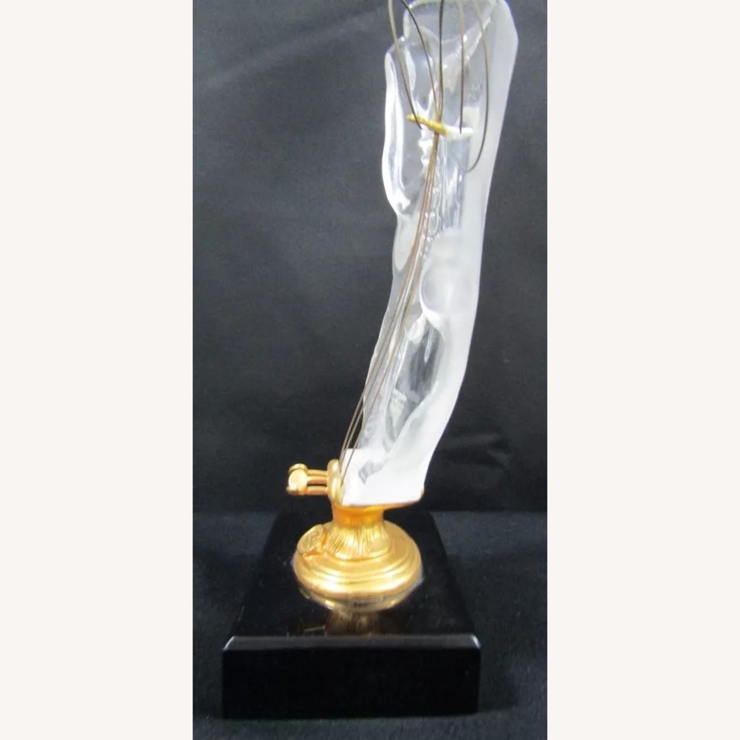 Salvador Dali Daum Glass 1984 La Guitar Sculpture - image-11