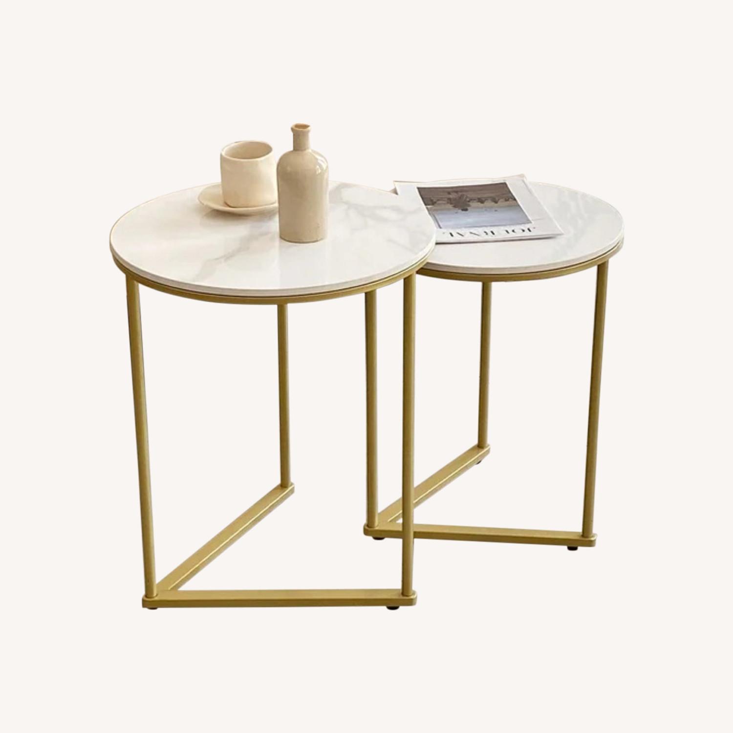 Phalla Stone Top Nesting Tables - image-0