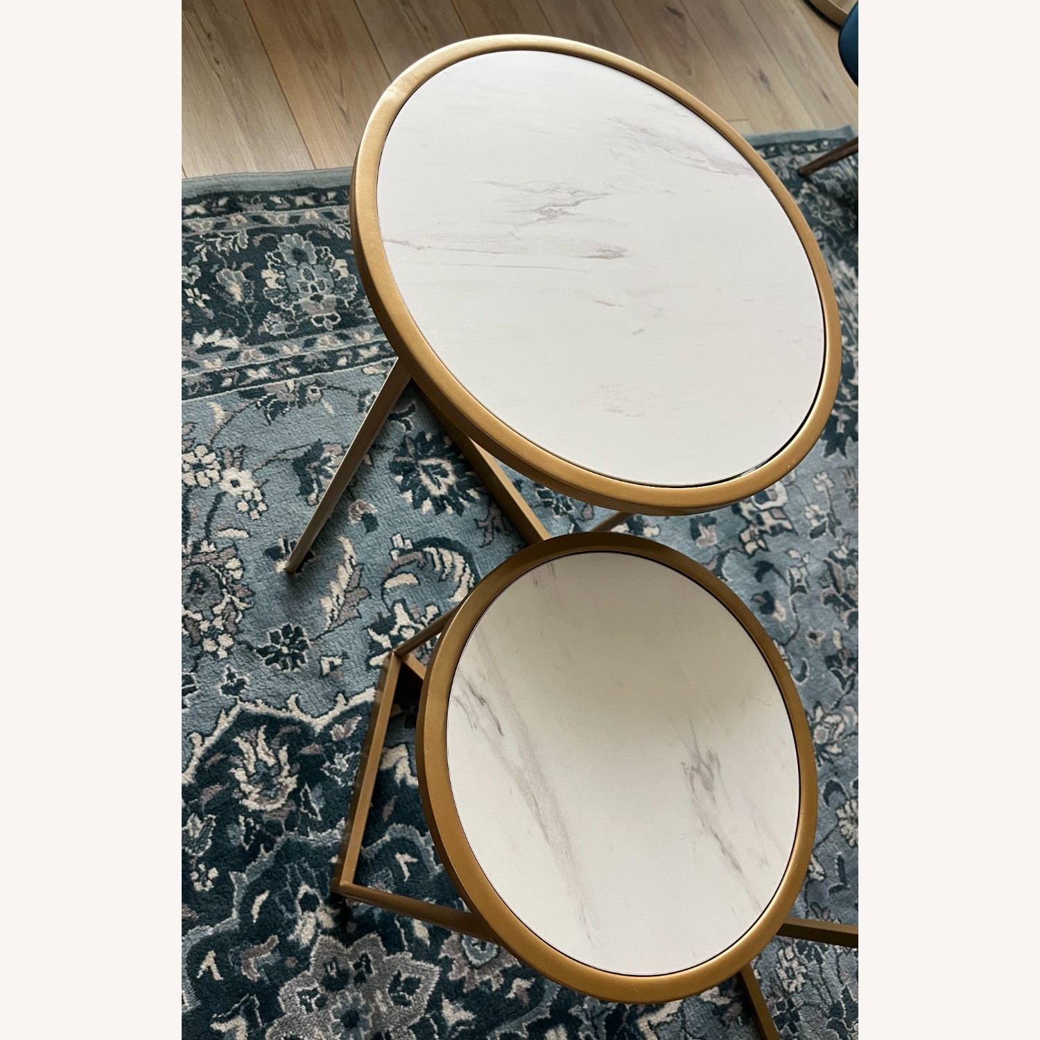 Phalla Stone Top Nesting Tables - image-3