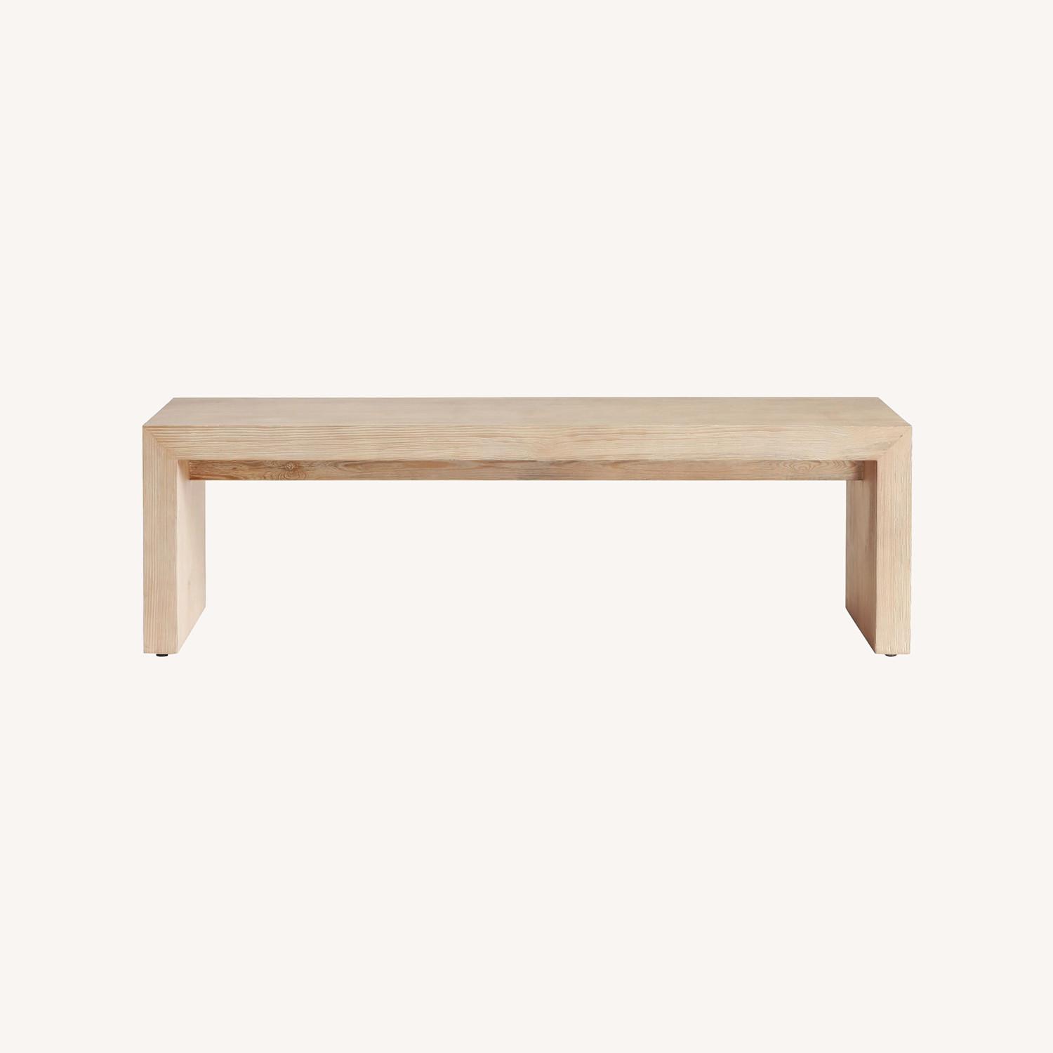 Pottery Barn Folsom Dining Bench (60") - image-0