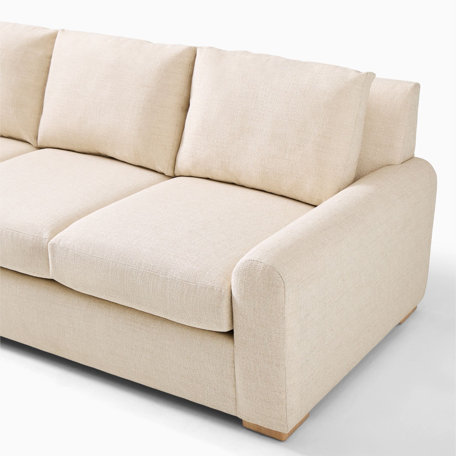 West Elm Hadley Sofa 86" - image-2