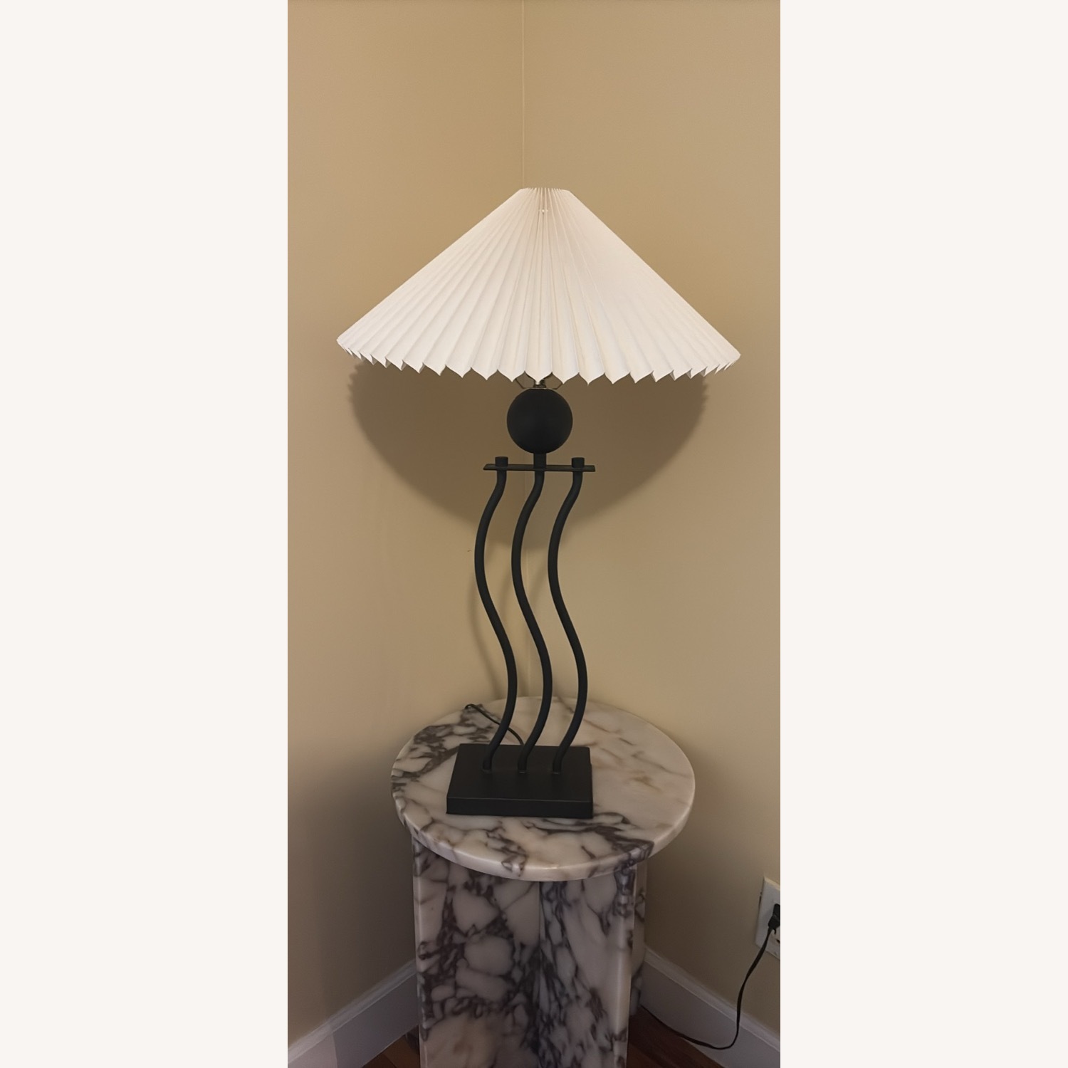 90s Postmodern Squiggle Lamp - image-1