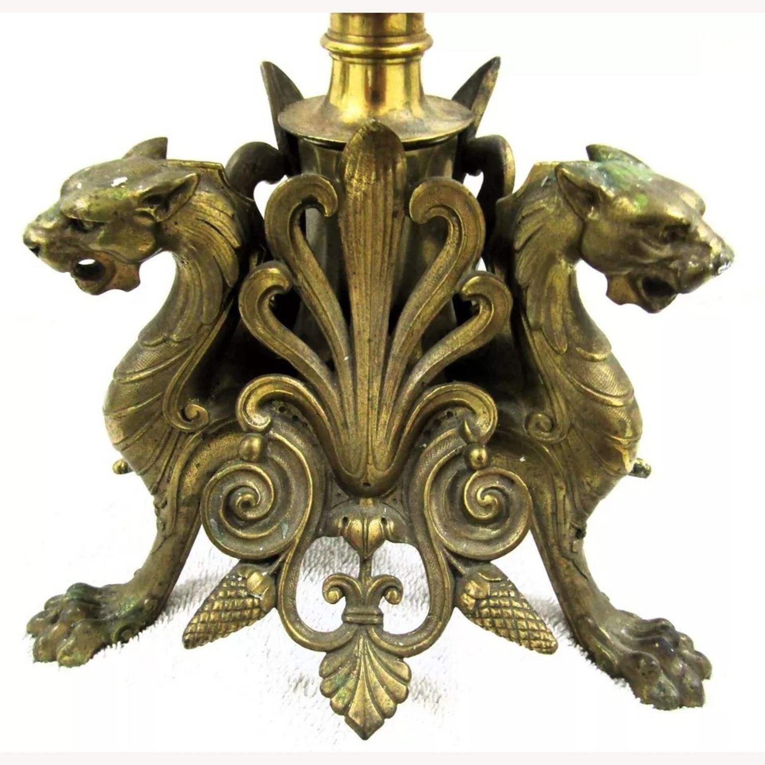 Pair Grand Tour Bronze Candelabra Barbedienne - image-14