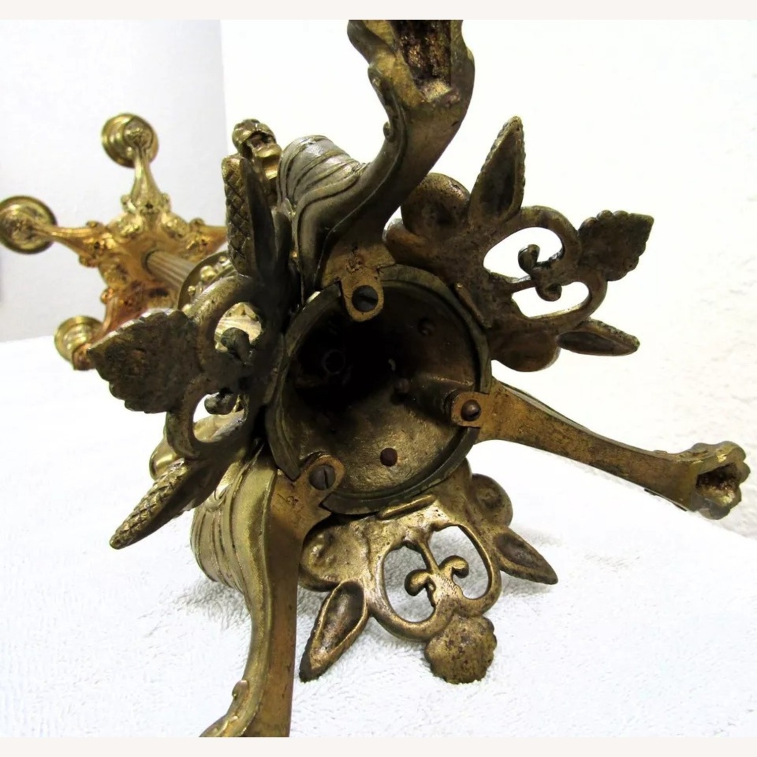 Pair Grand Tour Bronze Candelabra Barbedienne - image-20