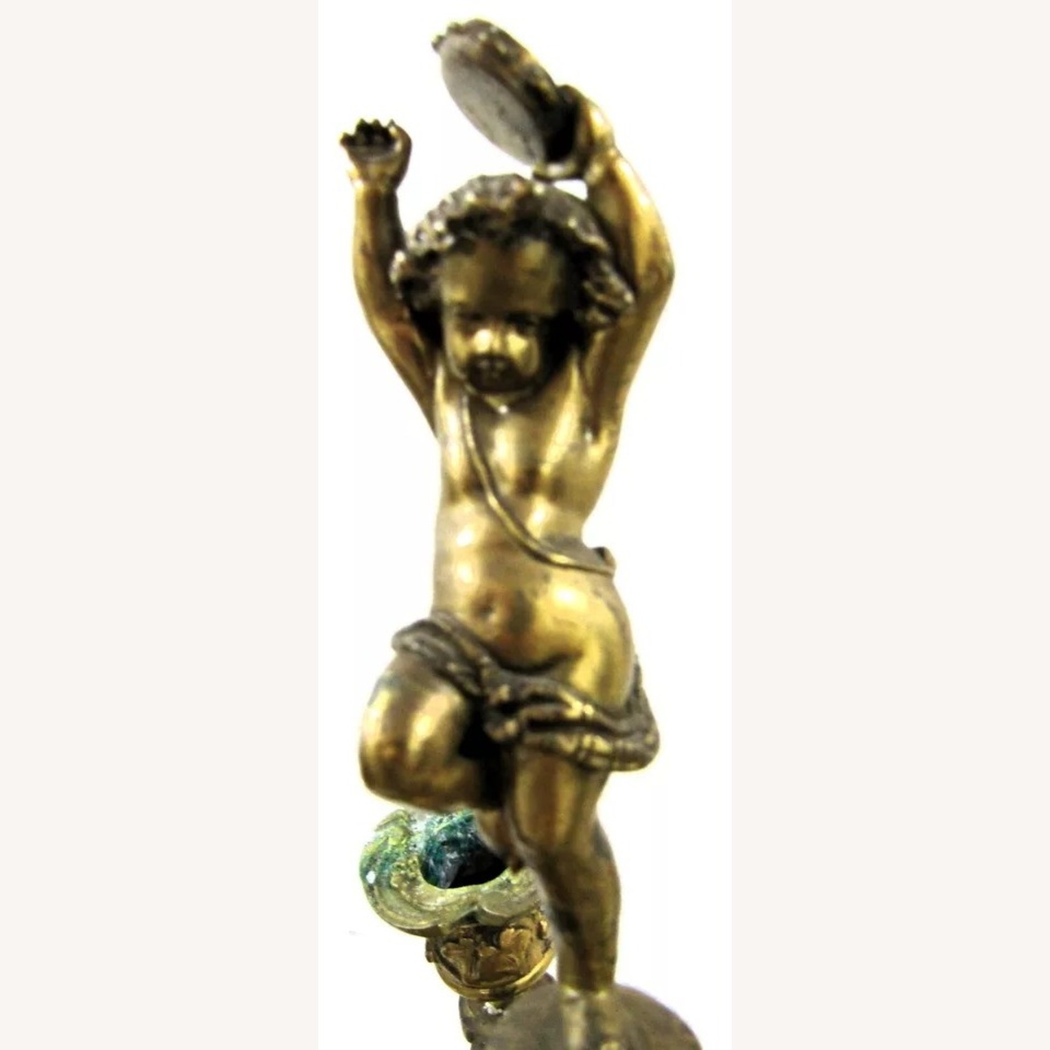 Pair Grand Tour Bronze Candelabra Barbedienne - image-6