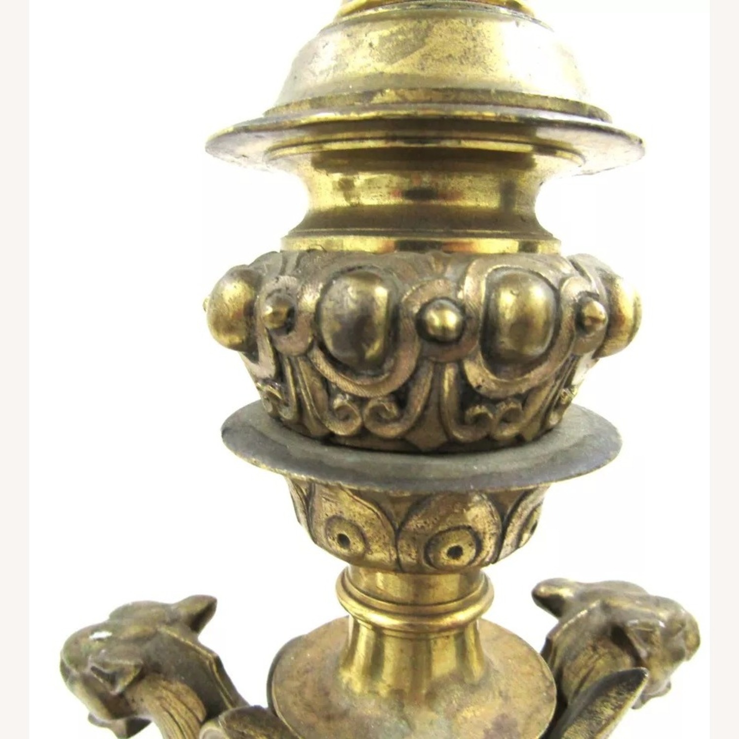 Pair Grand Tour Bronze Candelabra Barbedienne - image-18