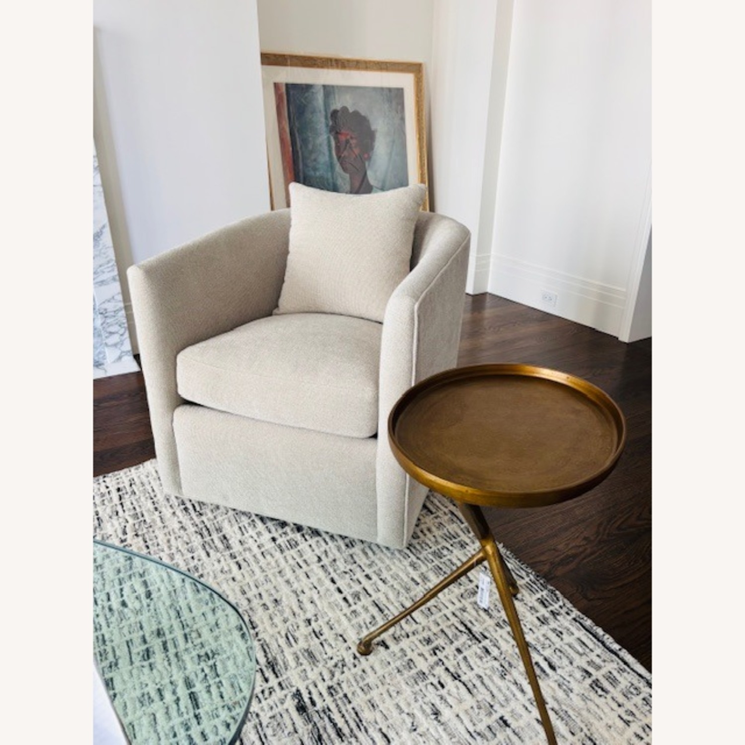 West Elm Herkimer Drink Table 18" - image-3