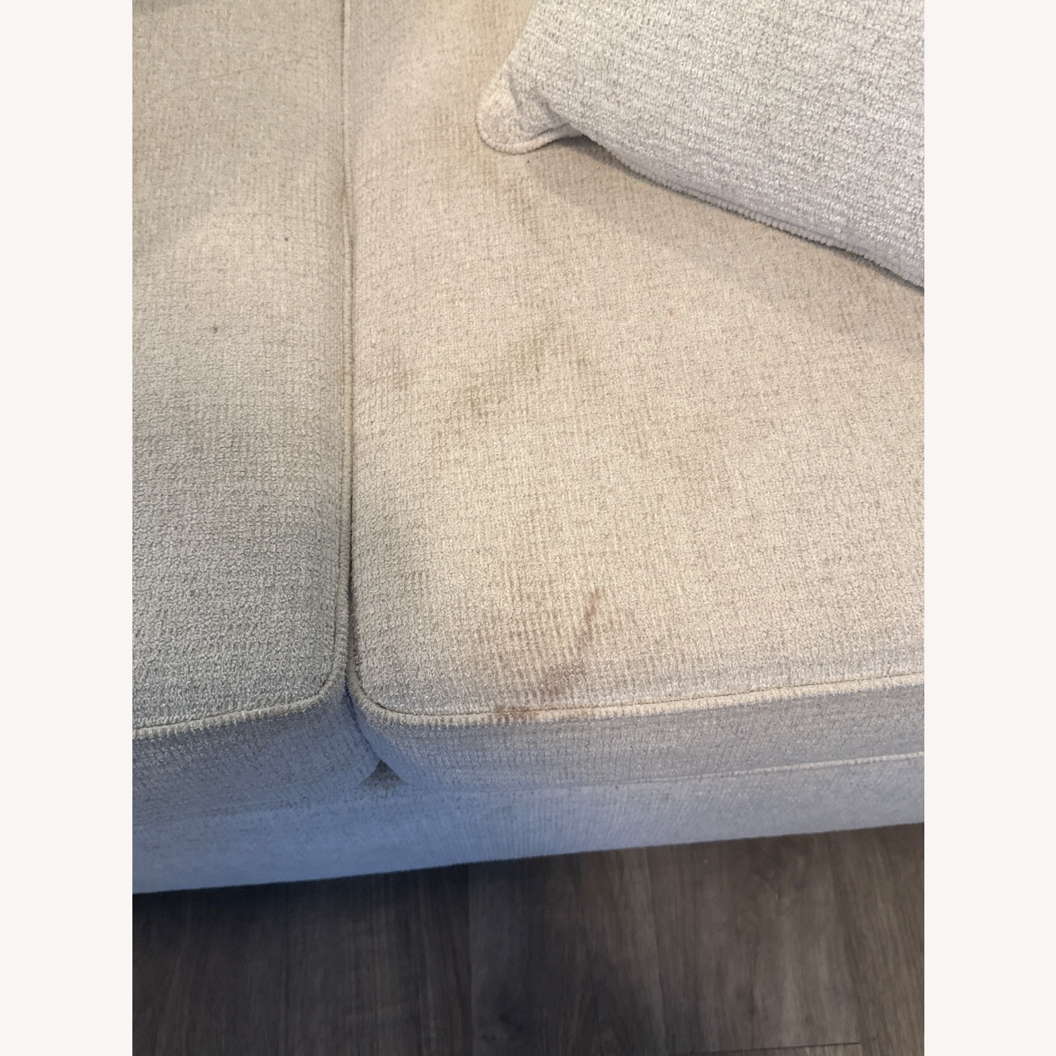 Living Spaces Belinha II Loveseat White - image-2