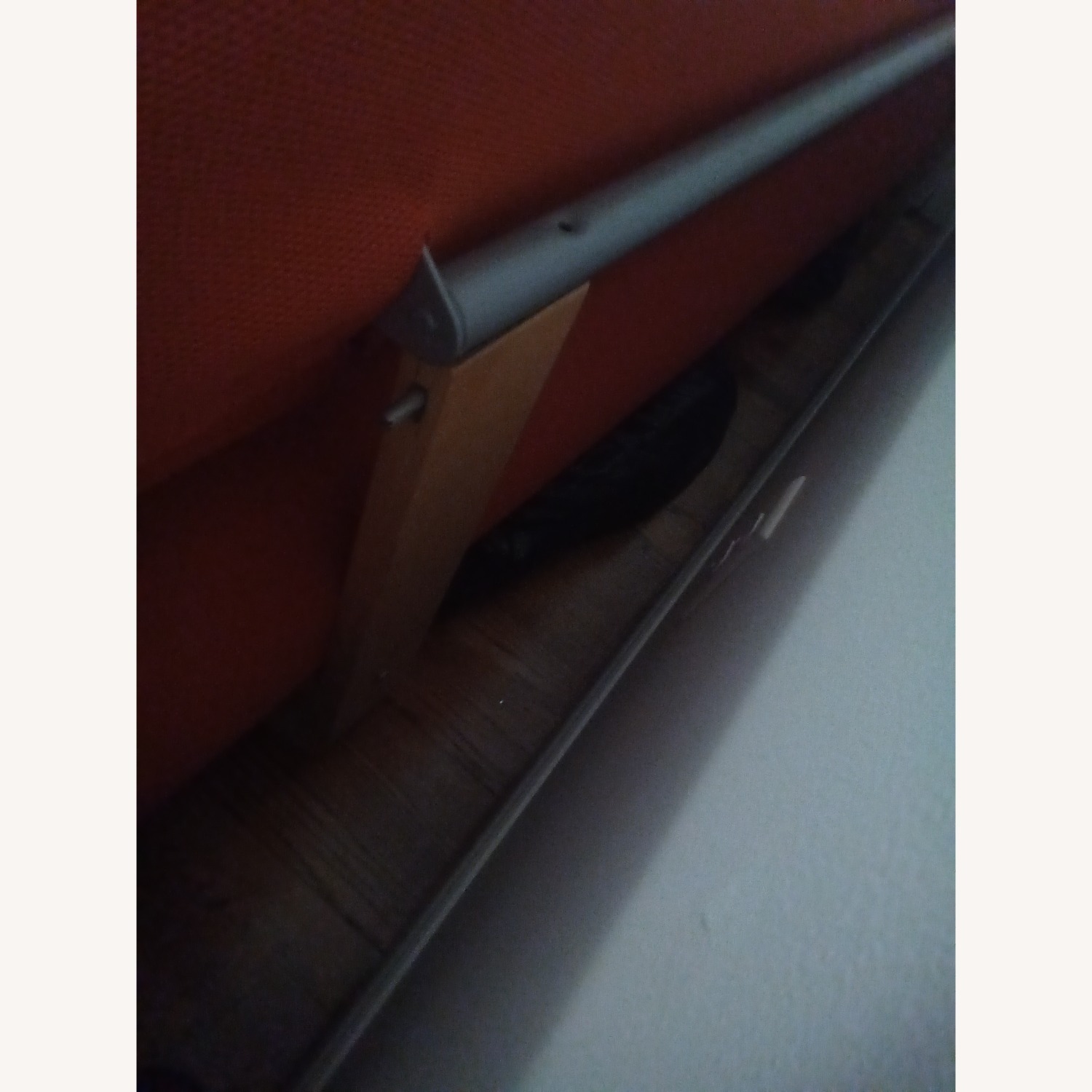 Terra Cotta Changeable Cover Futon Sleeper - image-2