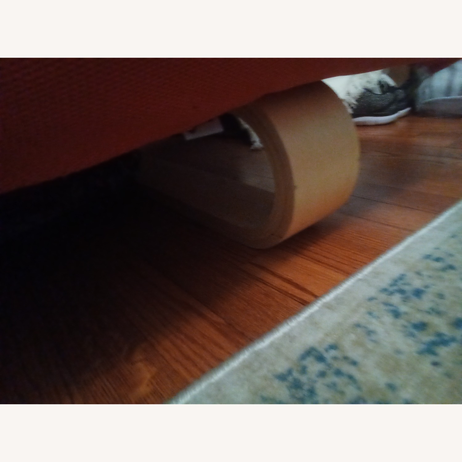 Terra Cotta Changeable Cover Futon Sleeper - image-3