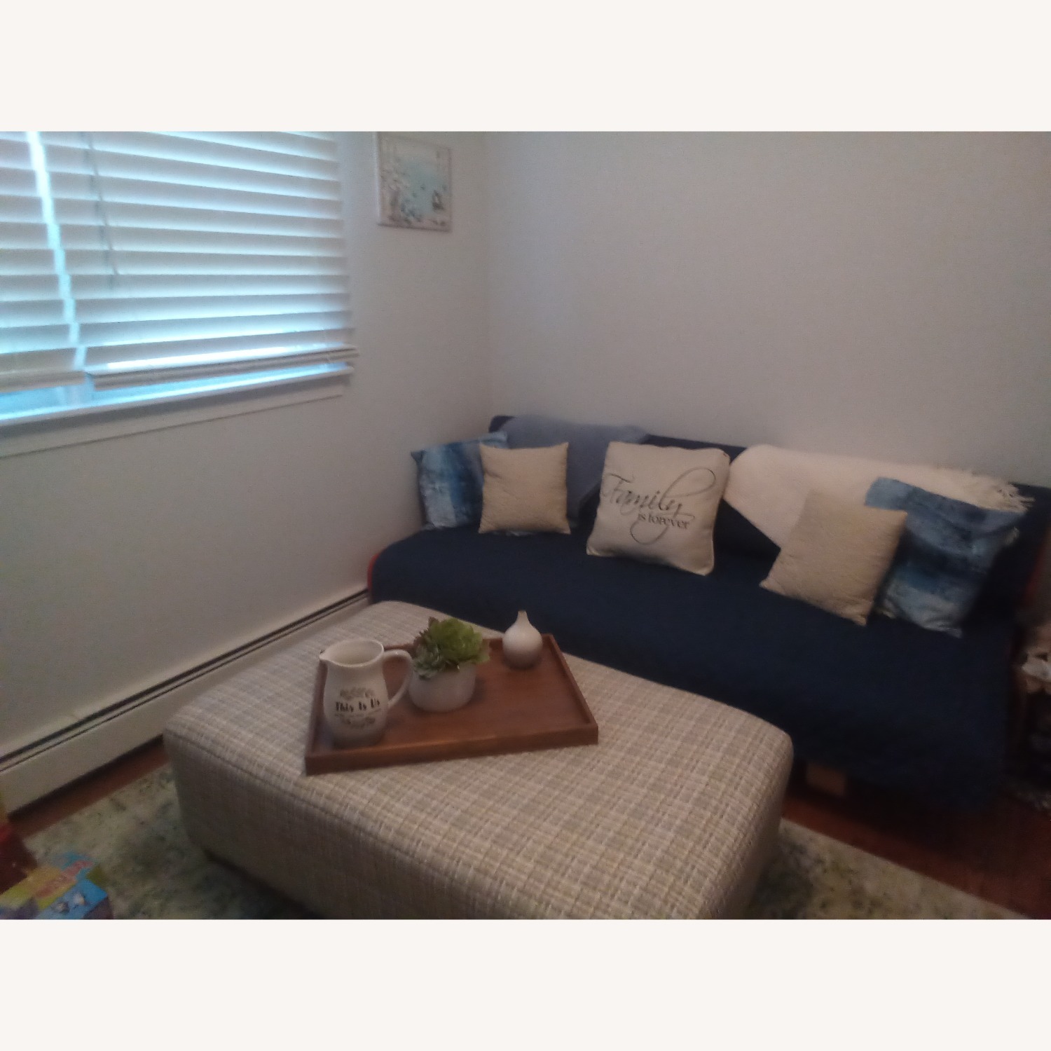 Terra Cotta Changeable Cover Futon Sleeper - image-4