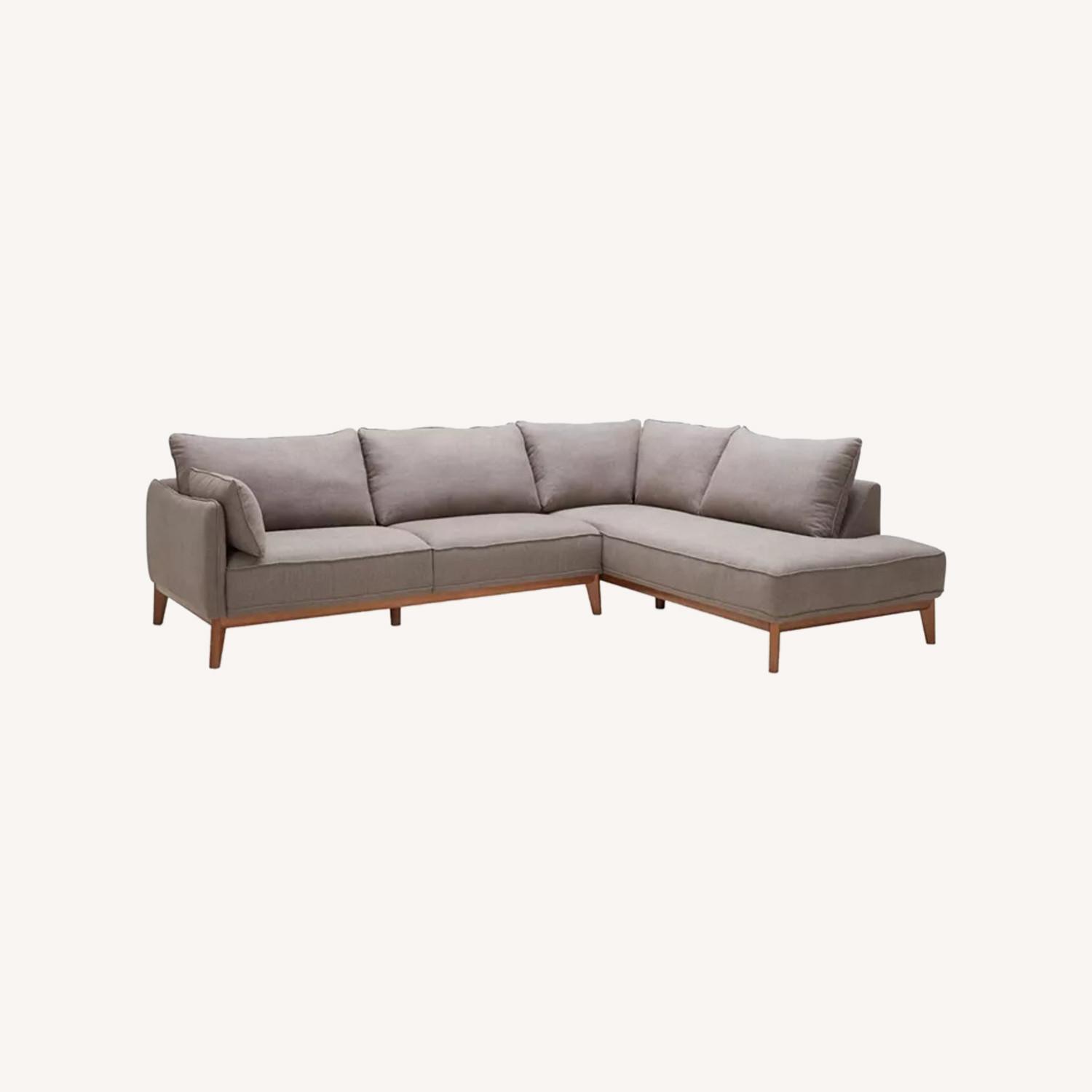 Macy’s Jollene Sofa with Futon - image-0