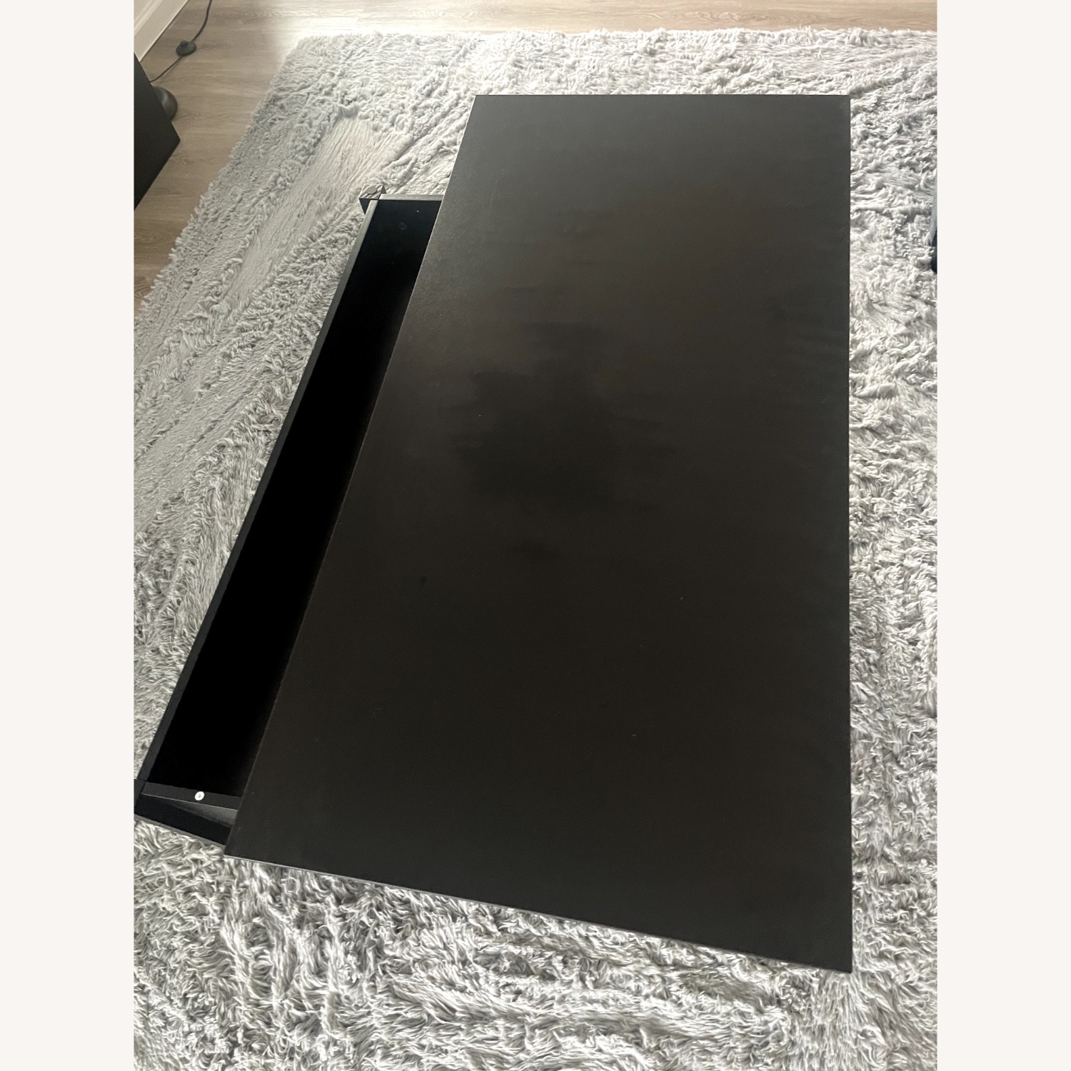 Wooden Lift Top Coffee Table with 3 Storage - image-3