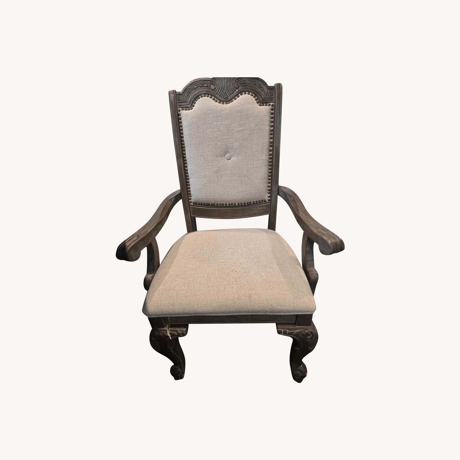 Real Vintage Wood Dining Chairs - image-0