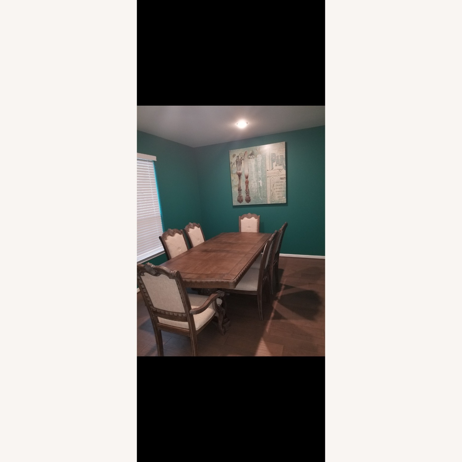 Real Vintage Wood Dining Chairs - image-1