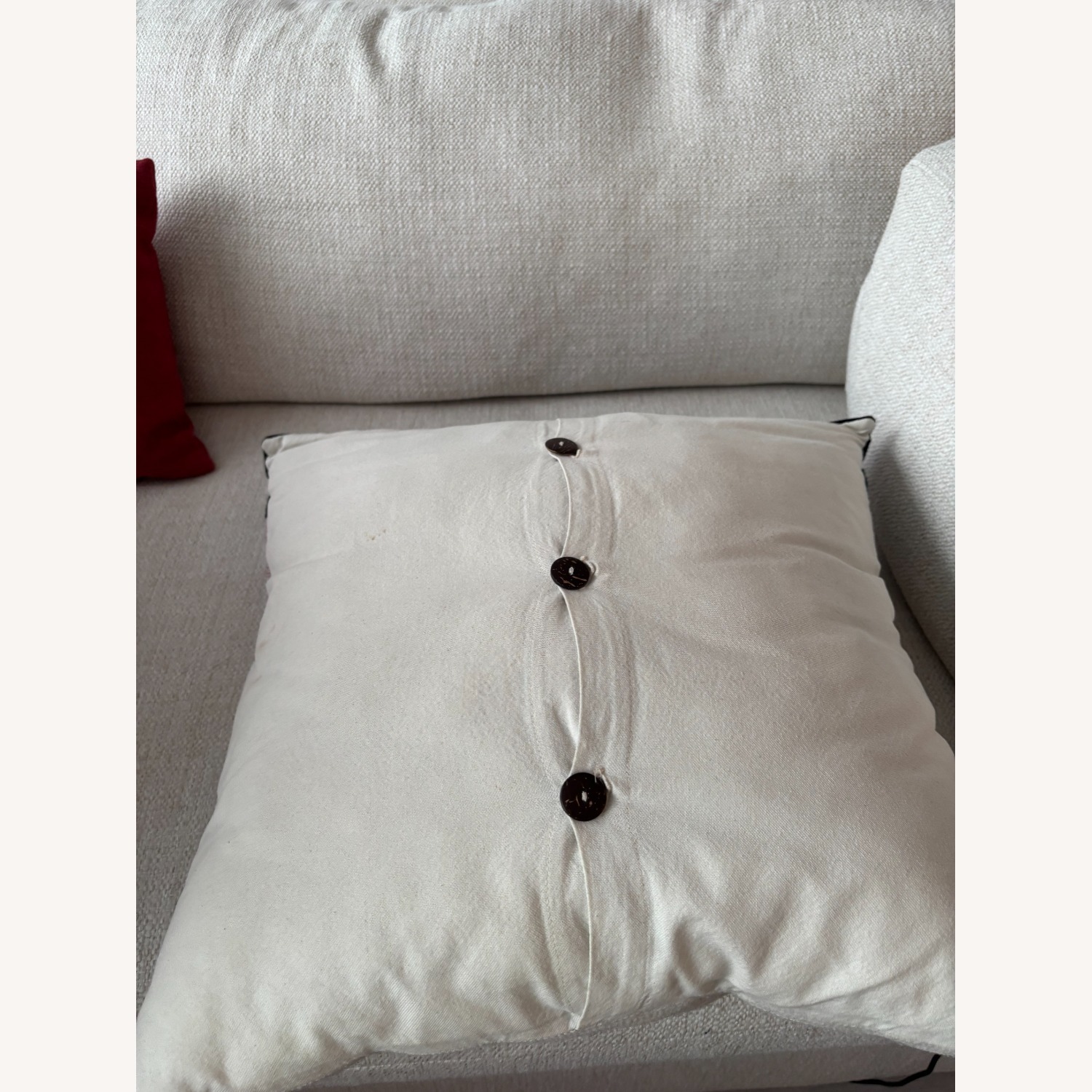 West Elm Crewel Geometric Pillows A Set of Two - image-4